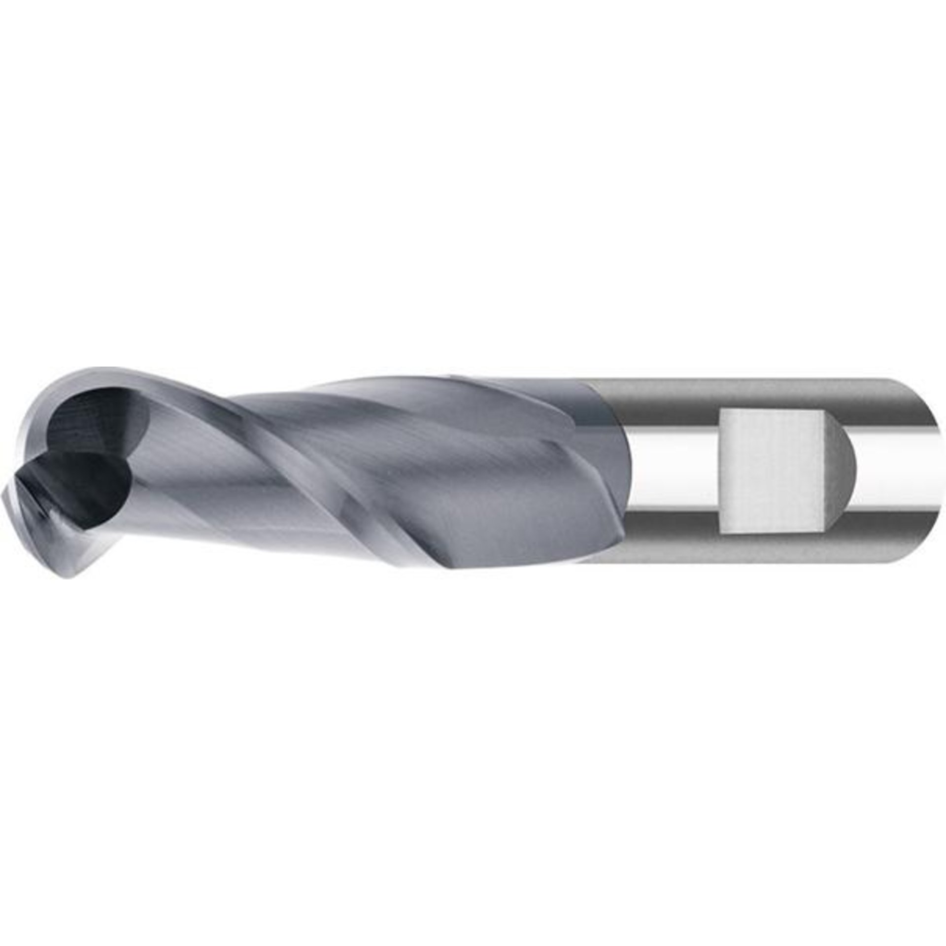 Radiusfräser kurz VHM AlTiN+ Schaft HB 30Grad 3mm FORTIS