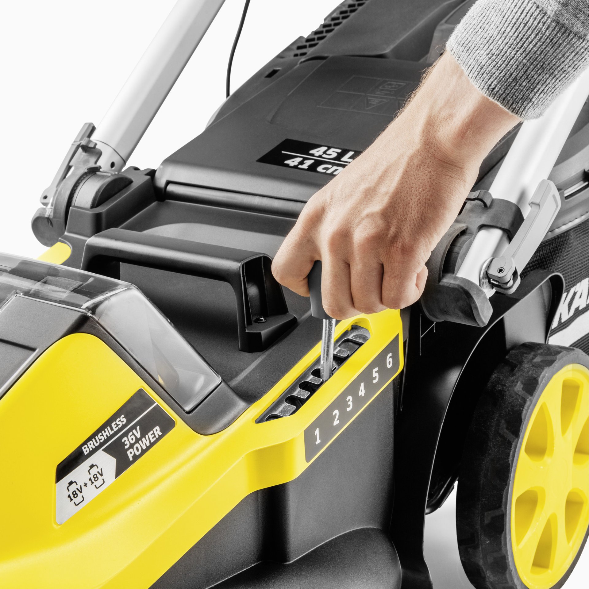 Kärcher Akku-Rasenmäher LMO 5-18 Dual Battery Set *EU
