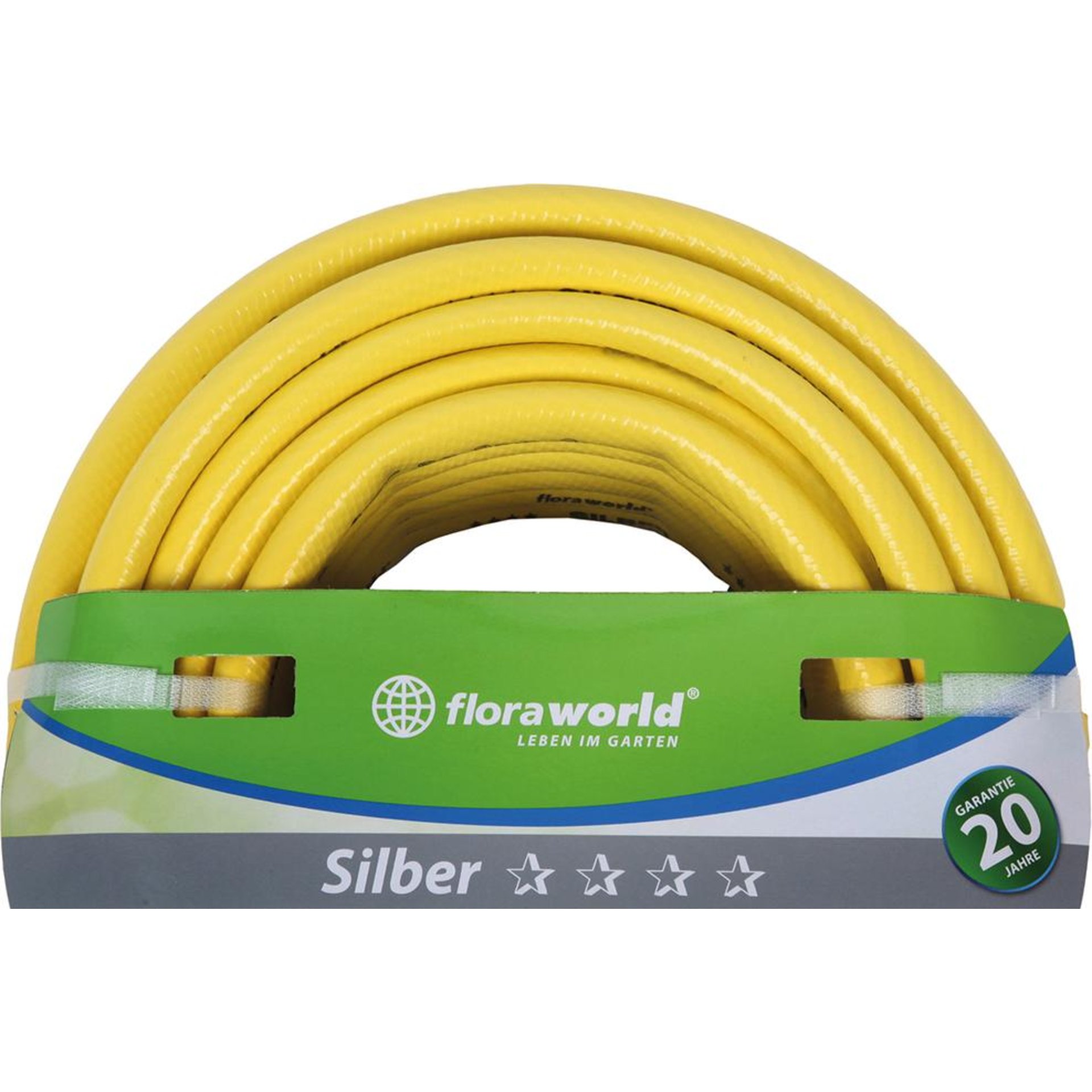 Gartenwasserschlauch 12,5 mm 1/2Z 20 m Silber FW
