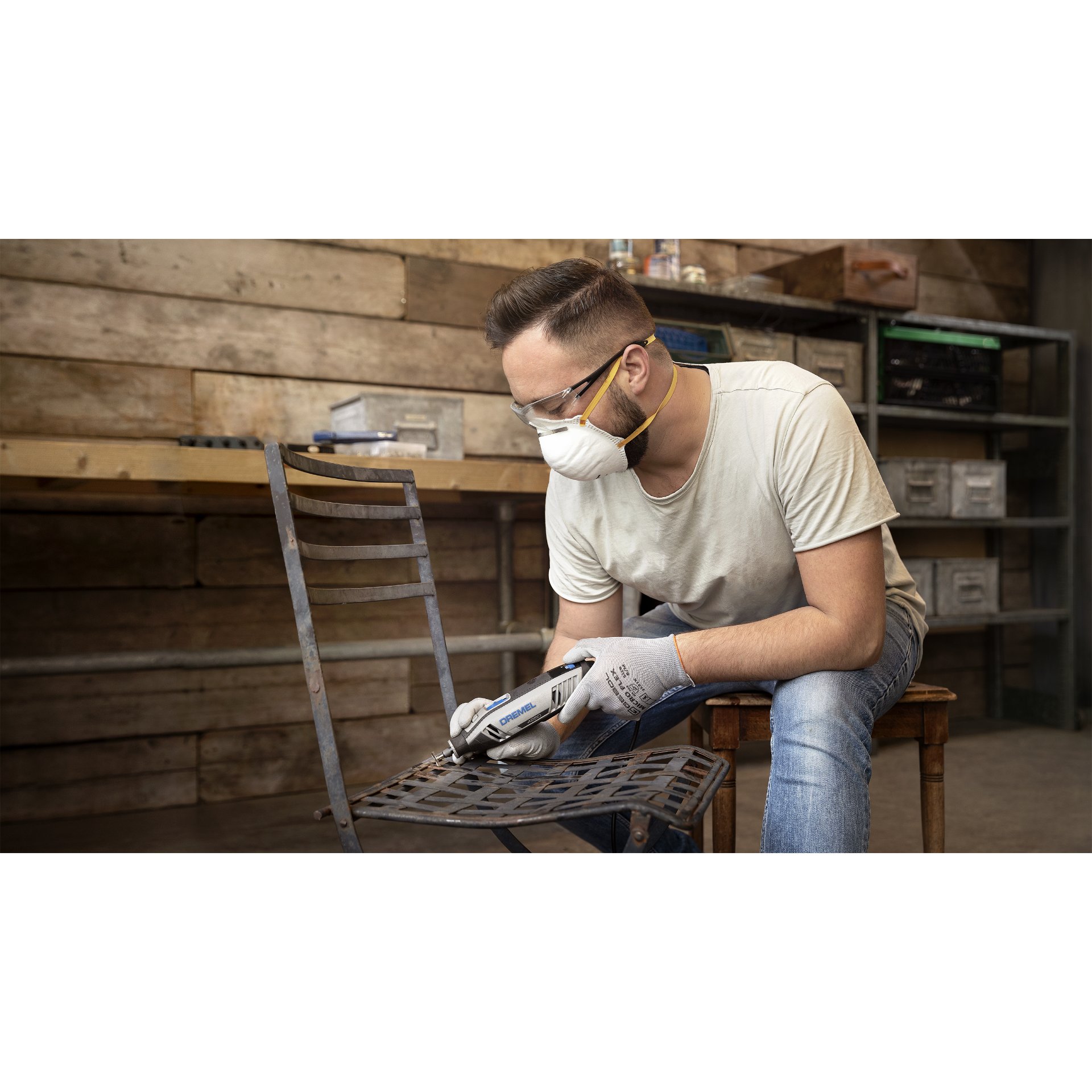 DREMEL® 4250, Multifunktionswerkzeug, 45 Zubehöre, 3 Vorsatzgeräte