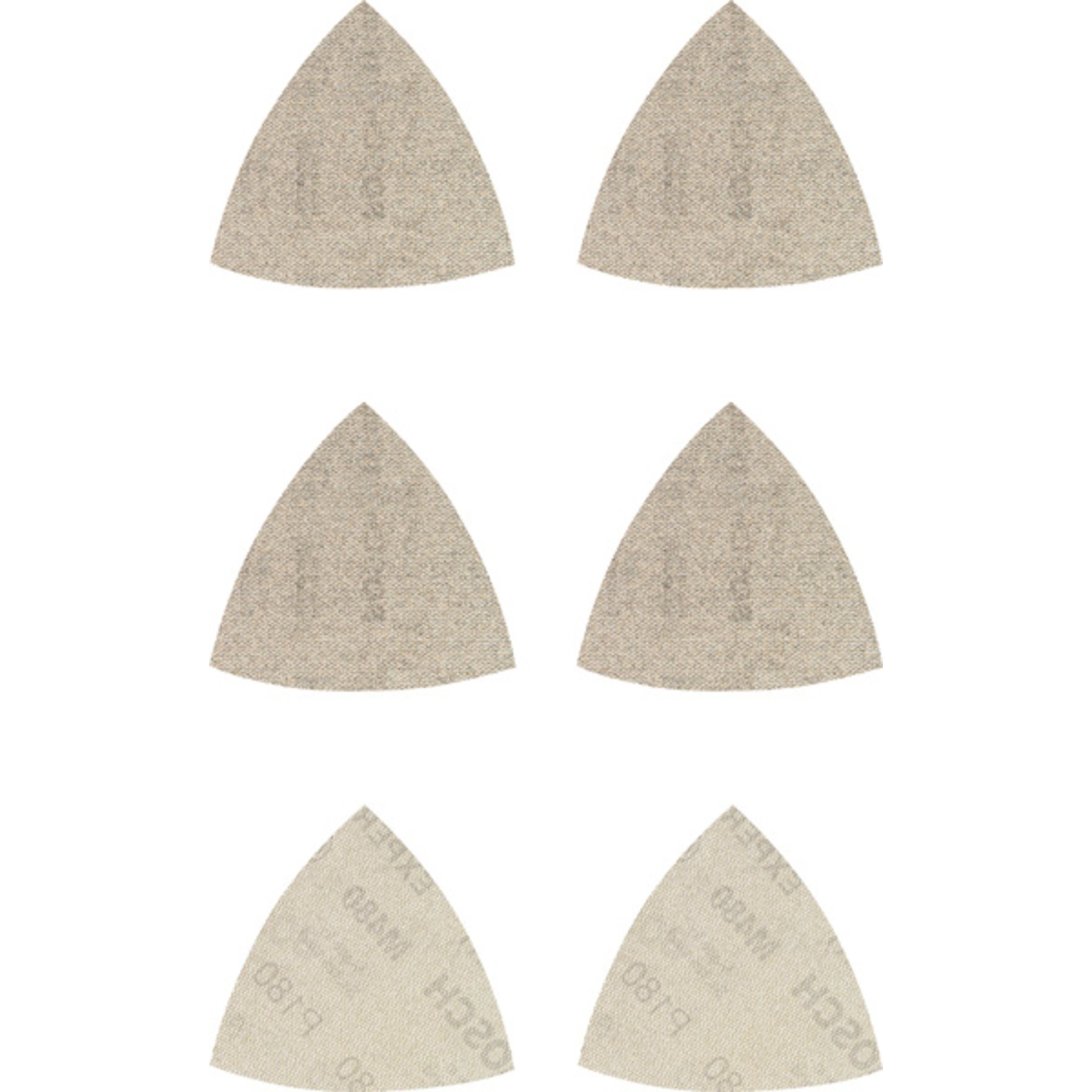 EXPERT M480 Schleifnetz Set, 93mm, K80-180, 6-tlg.
