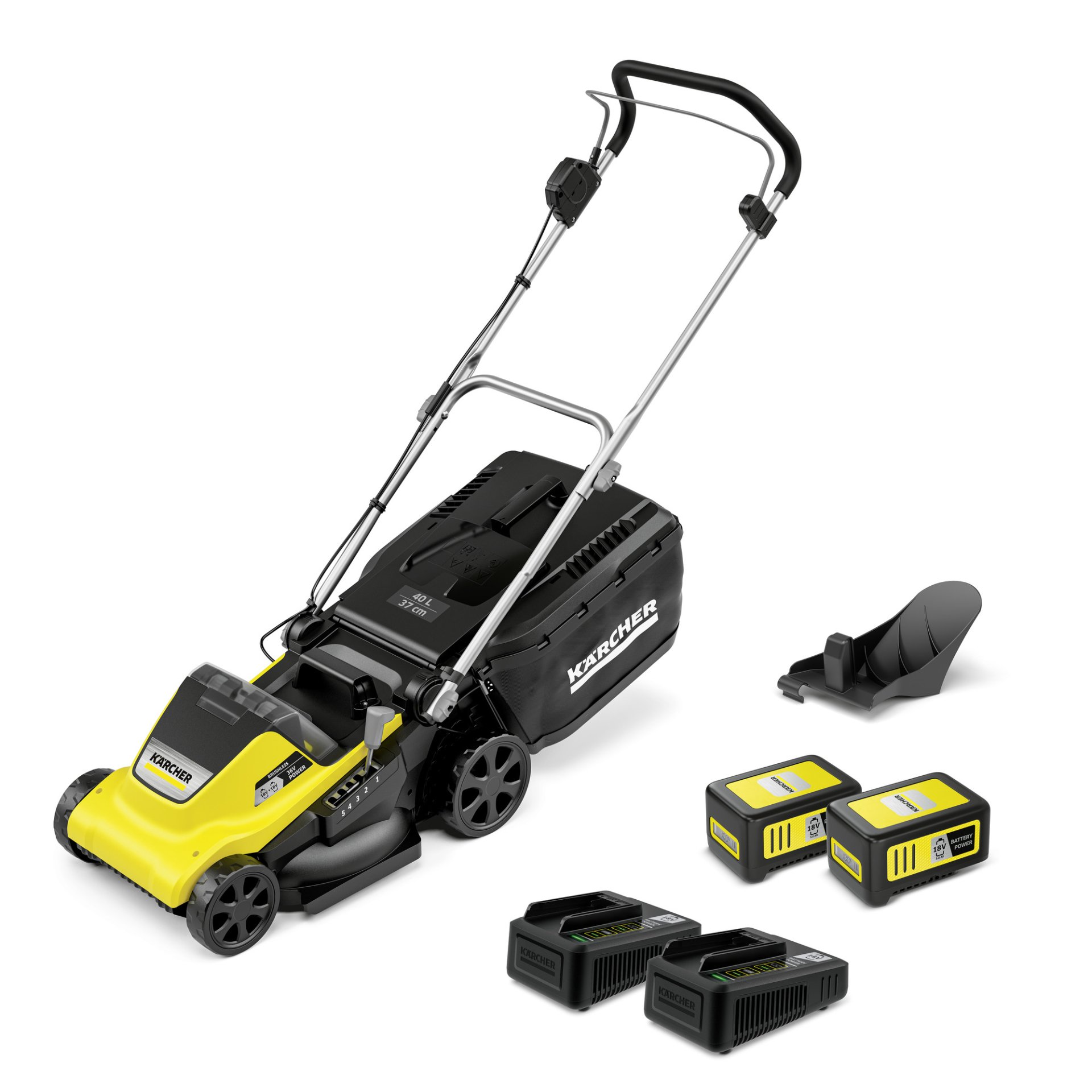 Kärcher Akku-Rasenmäher LMO 4-18 Dual Battery Set *EU