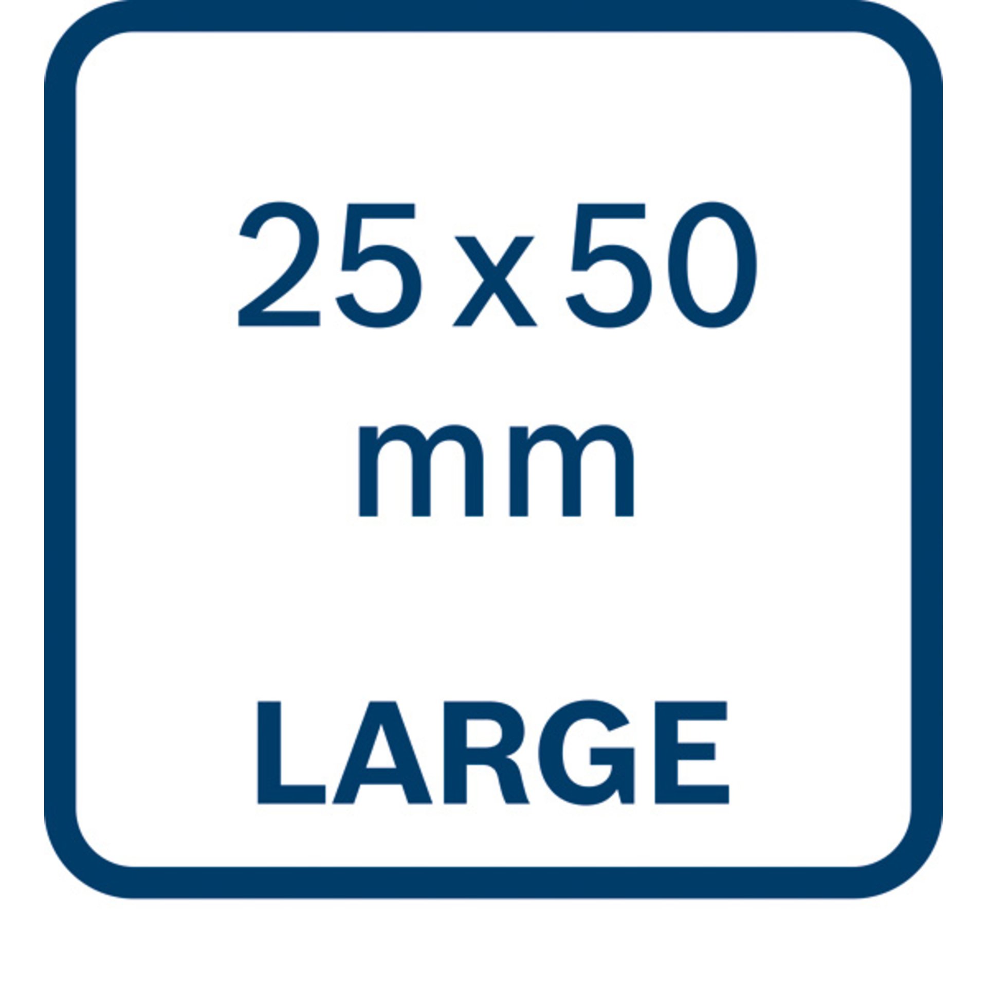 Serviceleistung ID Label groß 50