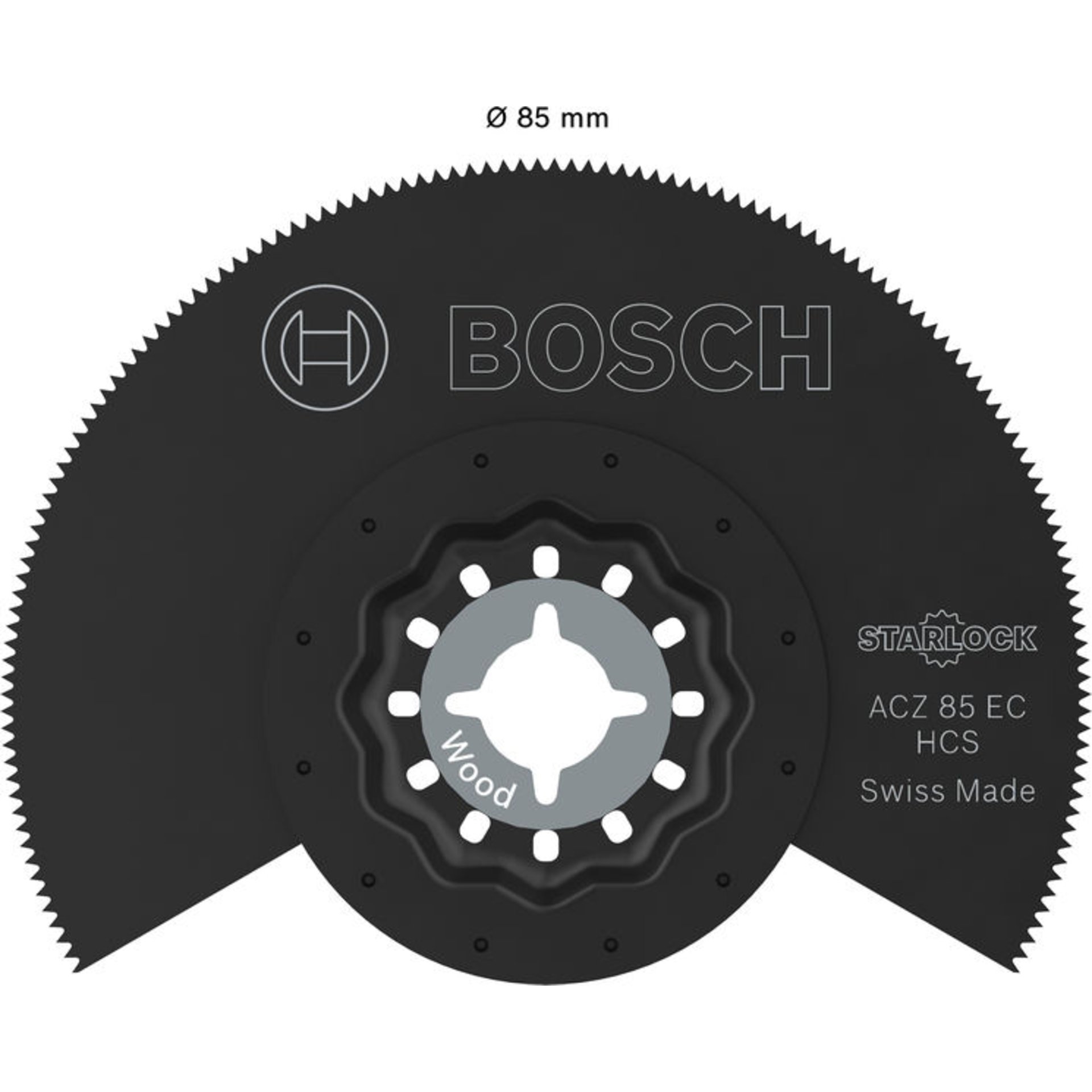 ACZ 85 EC Holz Segmentsägeblatt, Starlock, 85 mm
