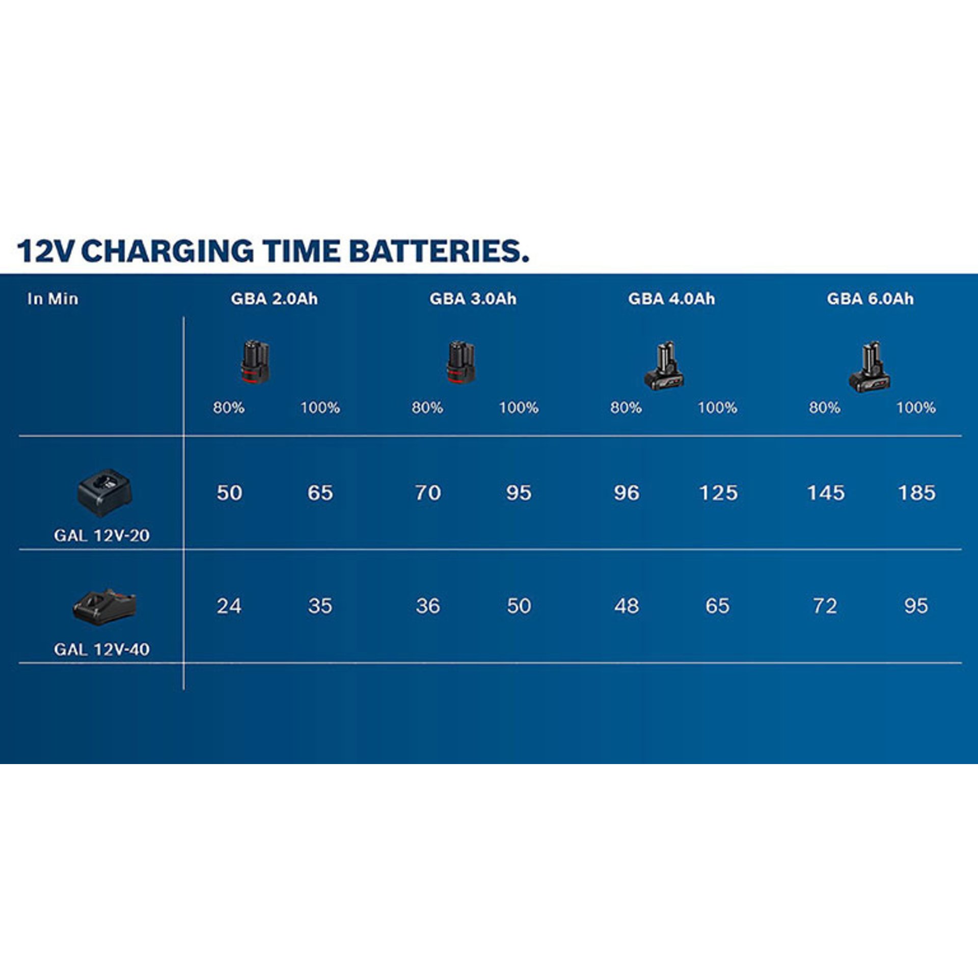 12er-Pack GBA 12V 6.0Ah für Industriewerkzeuge