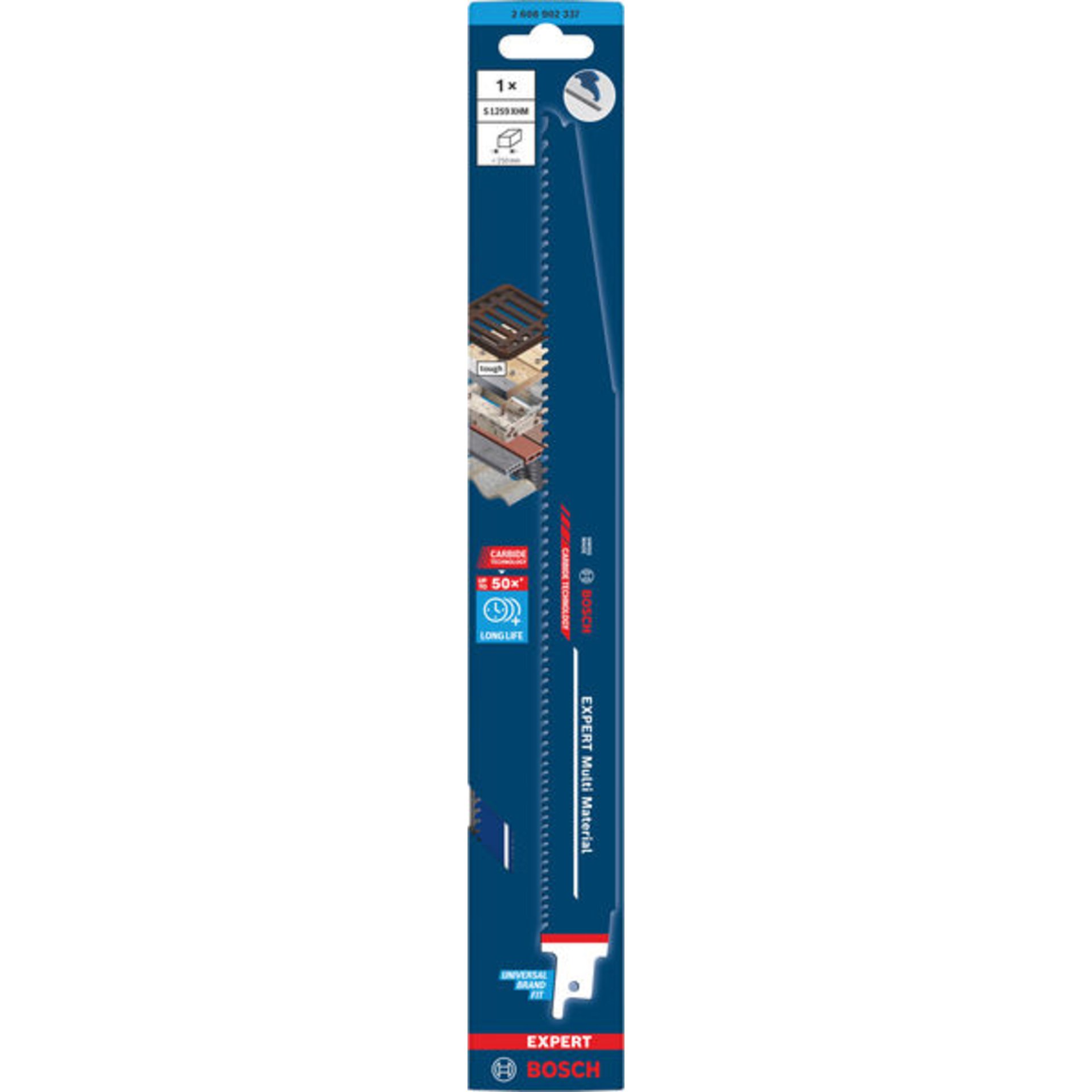 EXPERT Multi Material S1259XHM Säbelsägeblatt