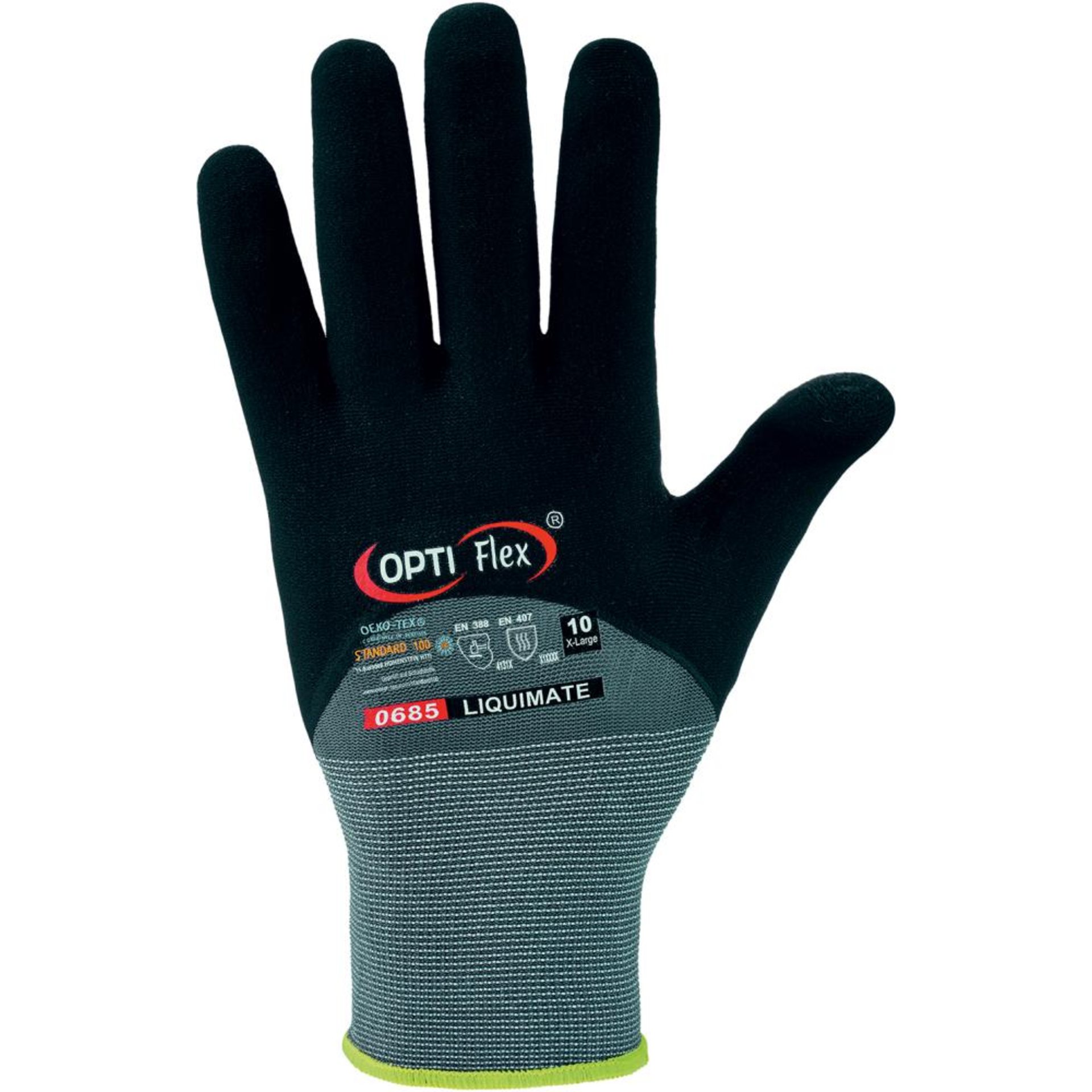 Handschuh Liquimate, Nitril, Gr.10