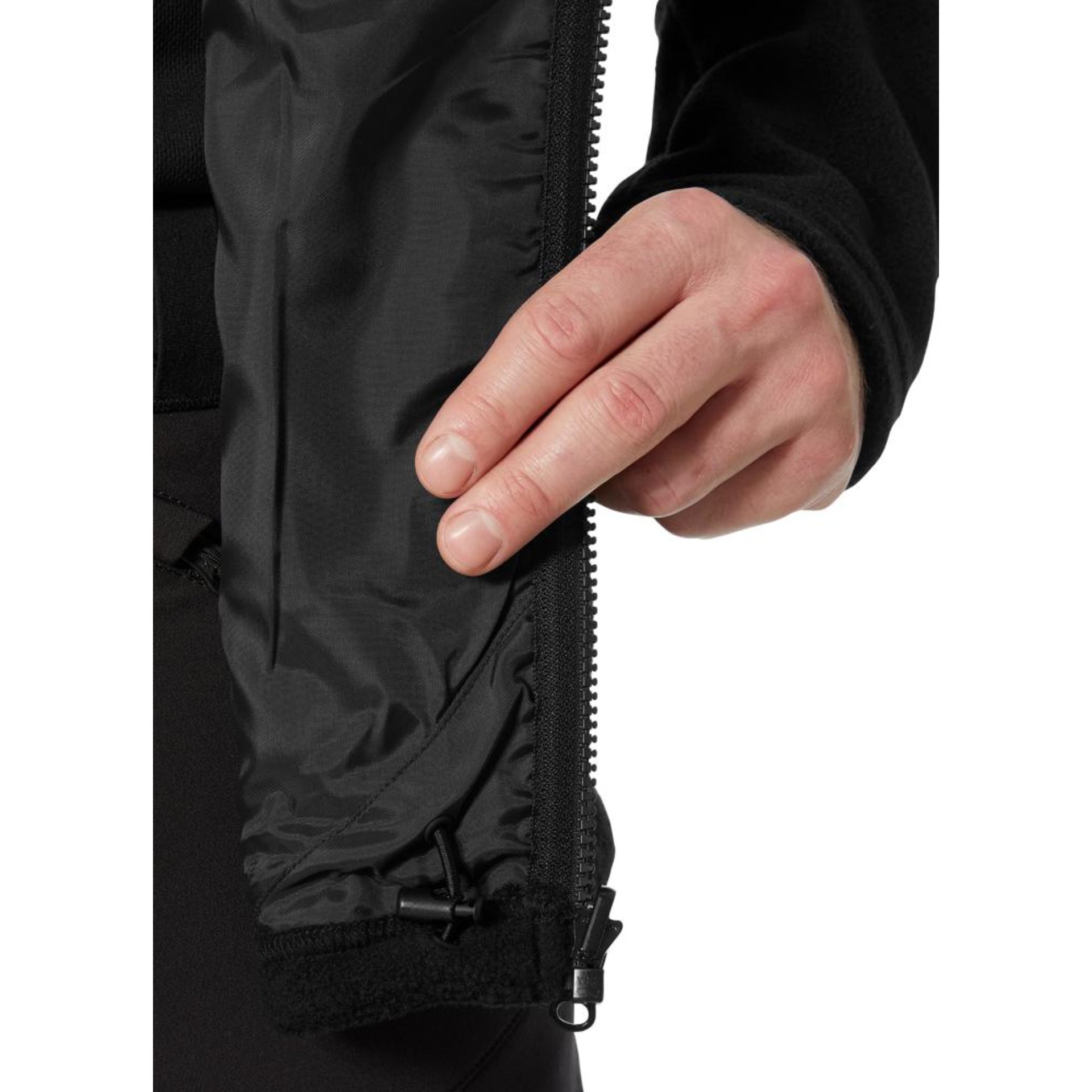 Fleecejacke Manchester 2.0, Zip-in, schwarz,Gr.2XL Helly Hansen
