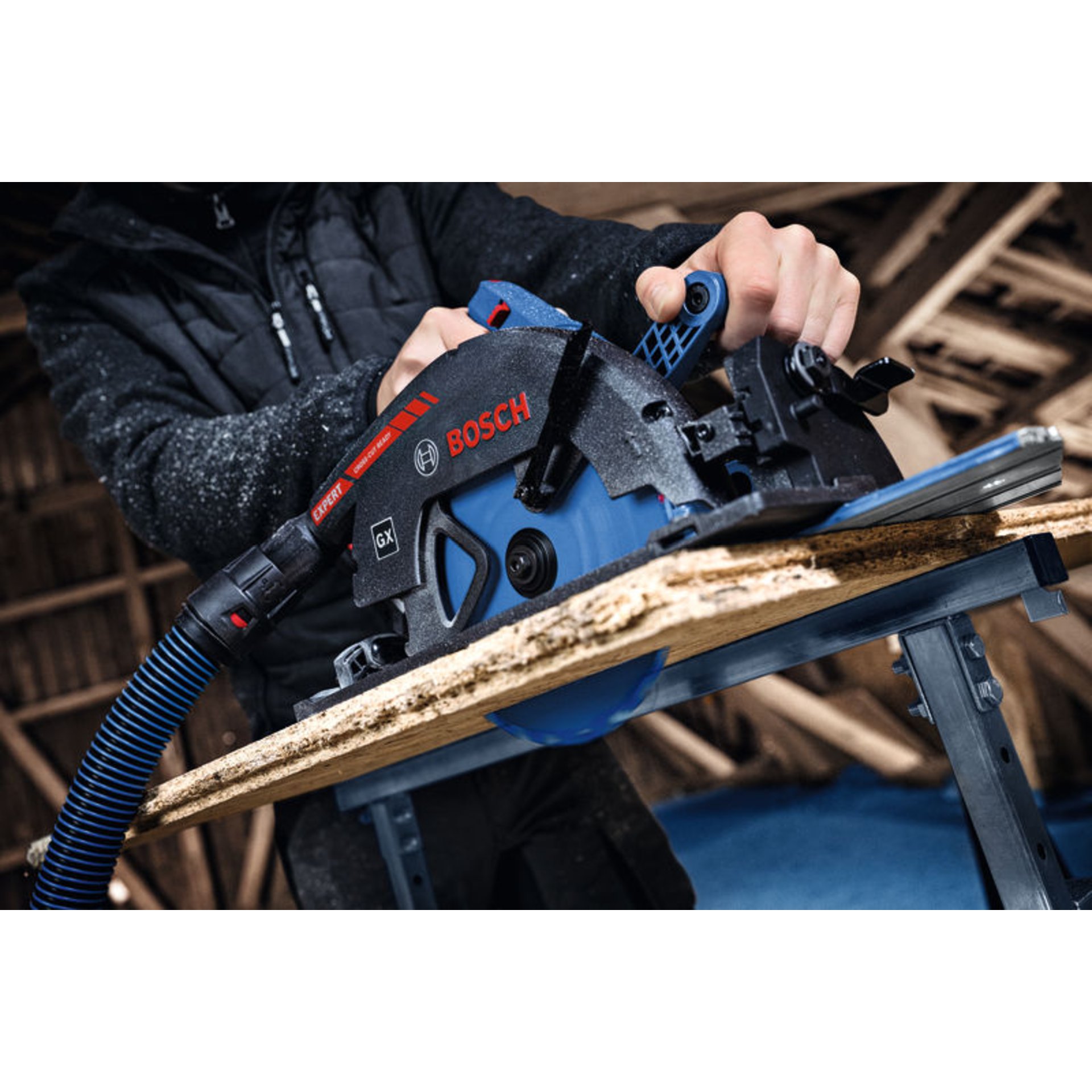 Akku-Kreissäge EXKS18V-68GX, L-BOXX 238