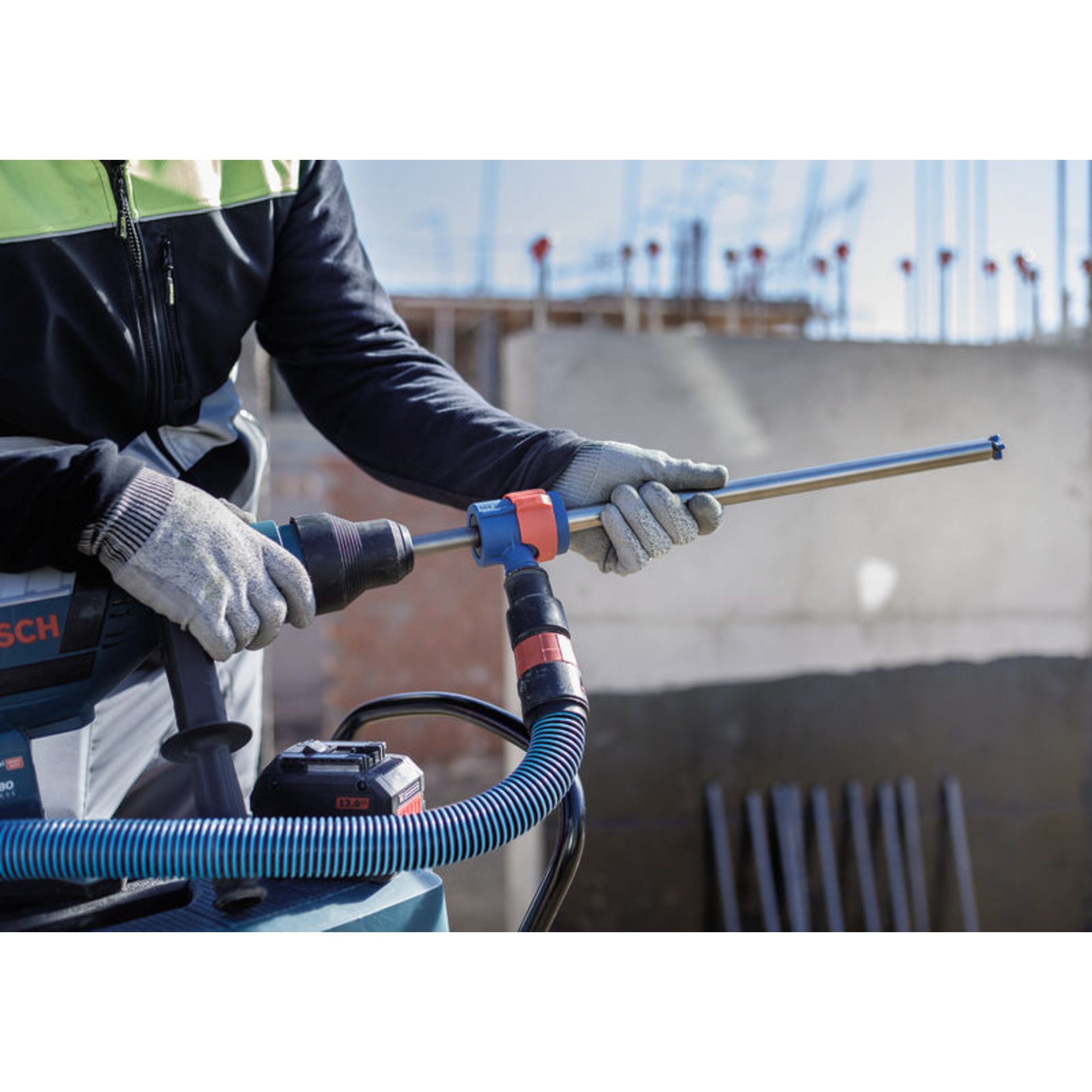 EXPERT SDS Clean max-8X Hammerbohrer mit einer Steckverbindung, 20x400x650 mm