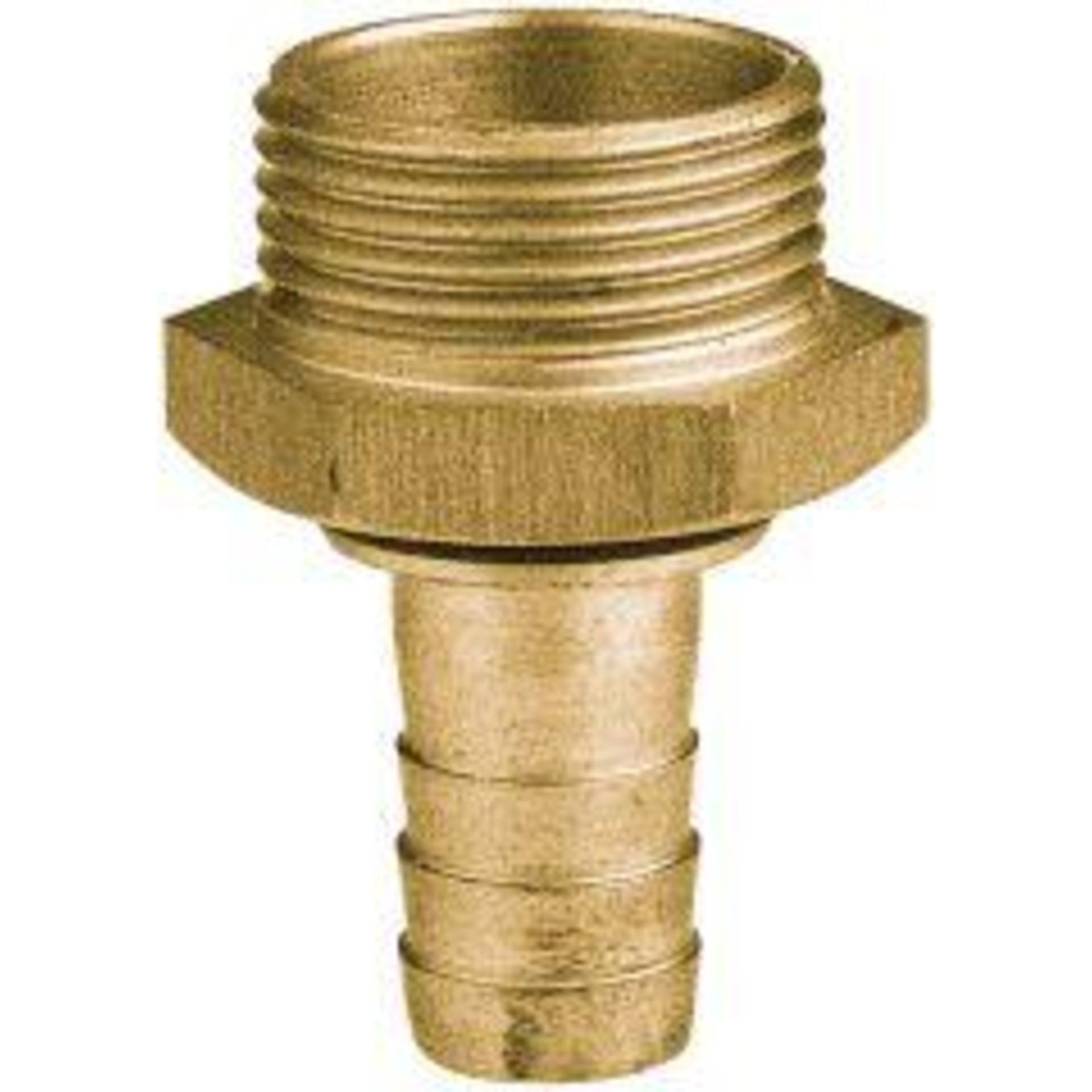 GEKA plus- Schlauchverschraubung 360° drehbar, MS, AG G1", 25mm SB