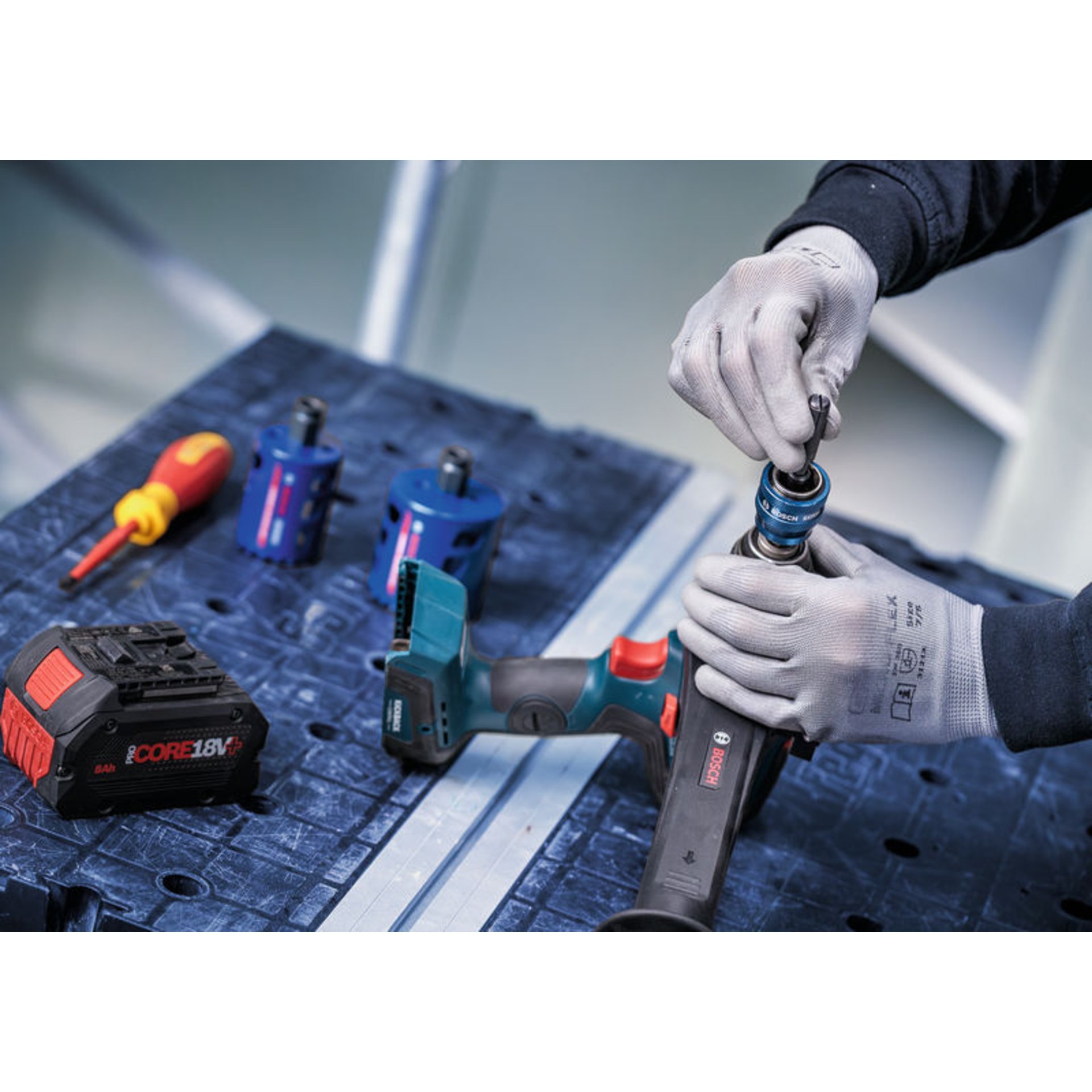 EXPERT Adapter zur Locherweiterung, Ø 11 x HEX 6,35 mm