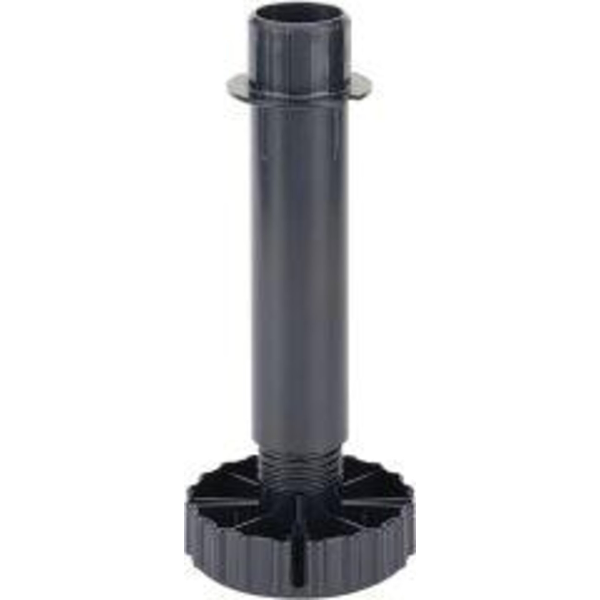 61851 Sockelverstellfuss 100 mm schwarz Hettich