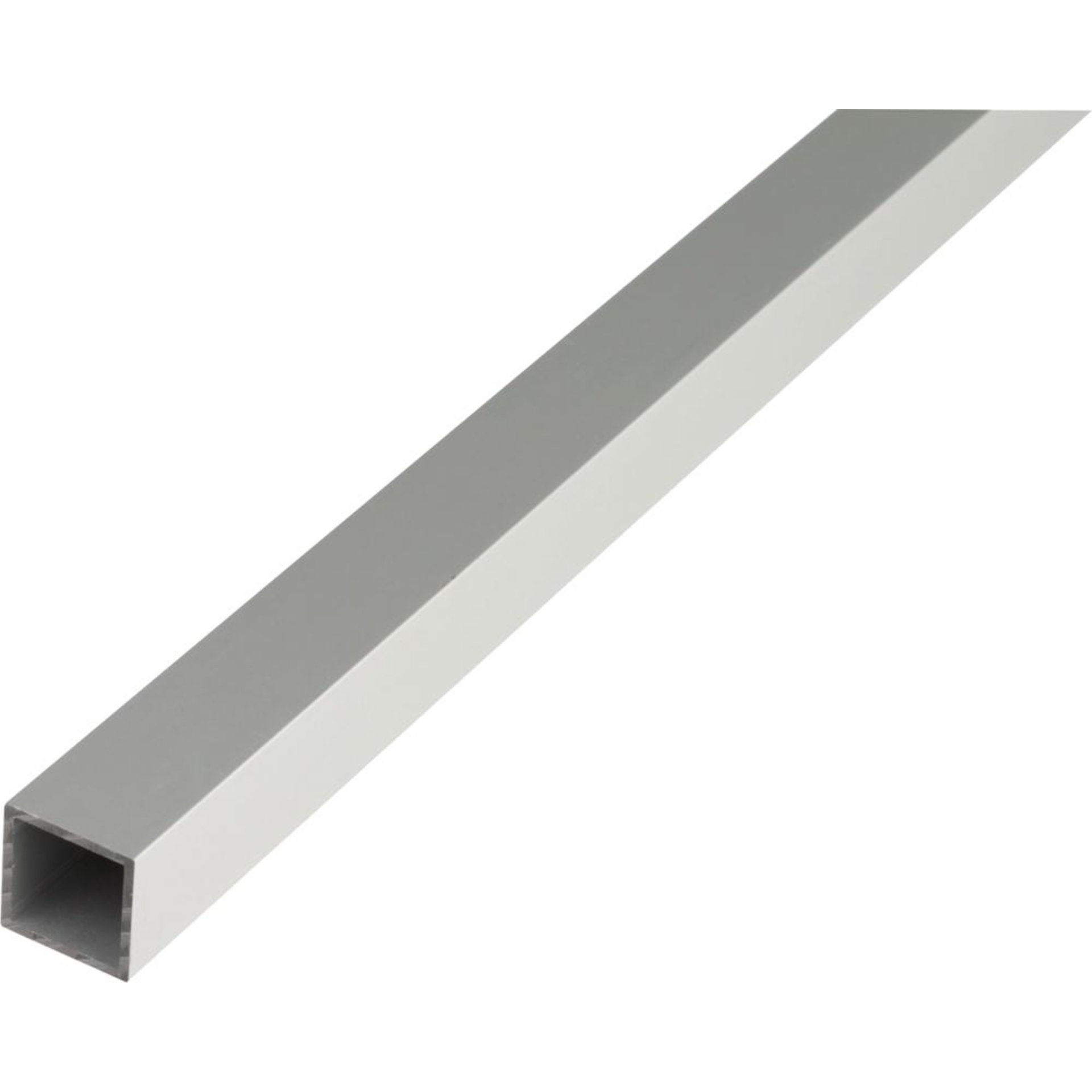 Alu-Vierkantrohr 1000/10x10x1mm silberfarbig GAH Alberts