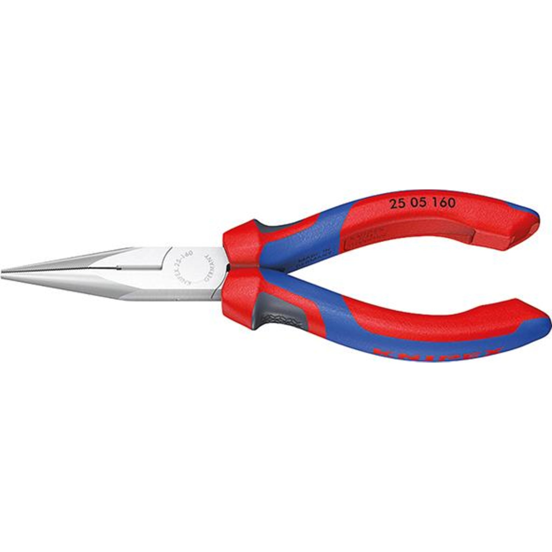 Radiozange verchromt mit Mehrkomponenten-Griffen 140mm KNIPEX