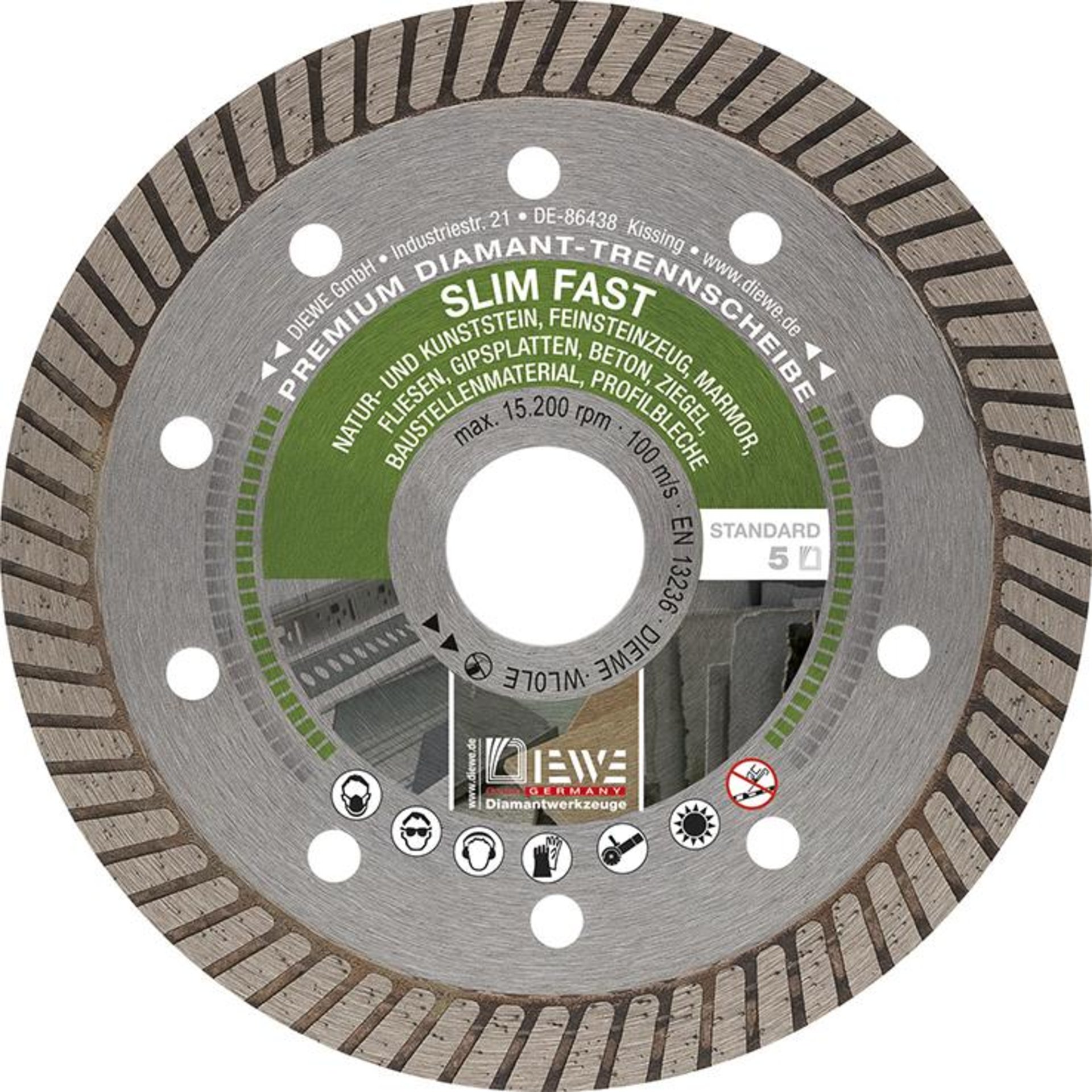Diam.-Trennsch. SlimFast 115x1,2mm Diewe
