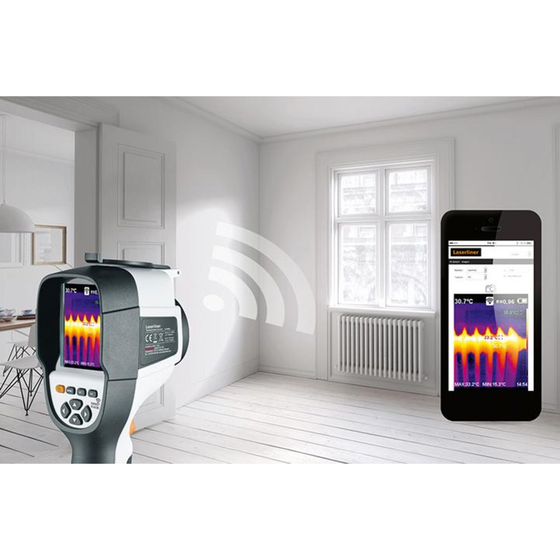 Wärmebildkamera ThermoCamera Connect Laserliner