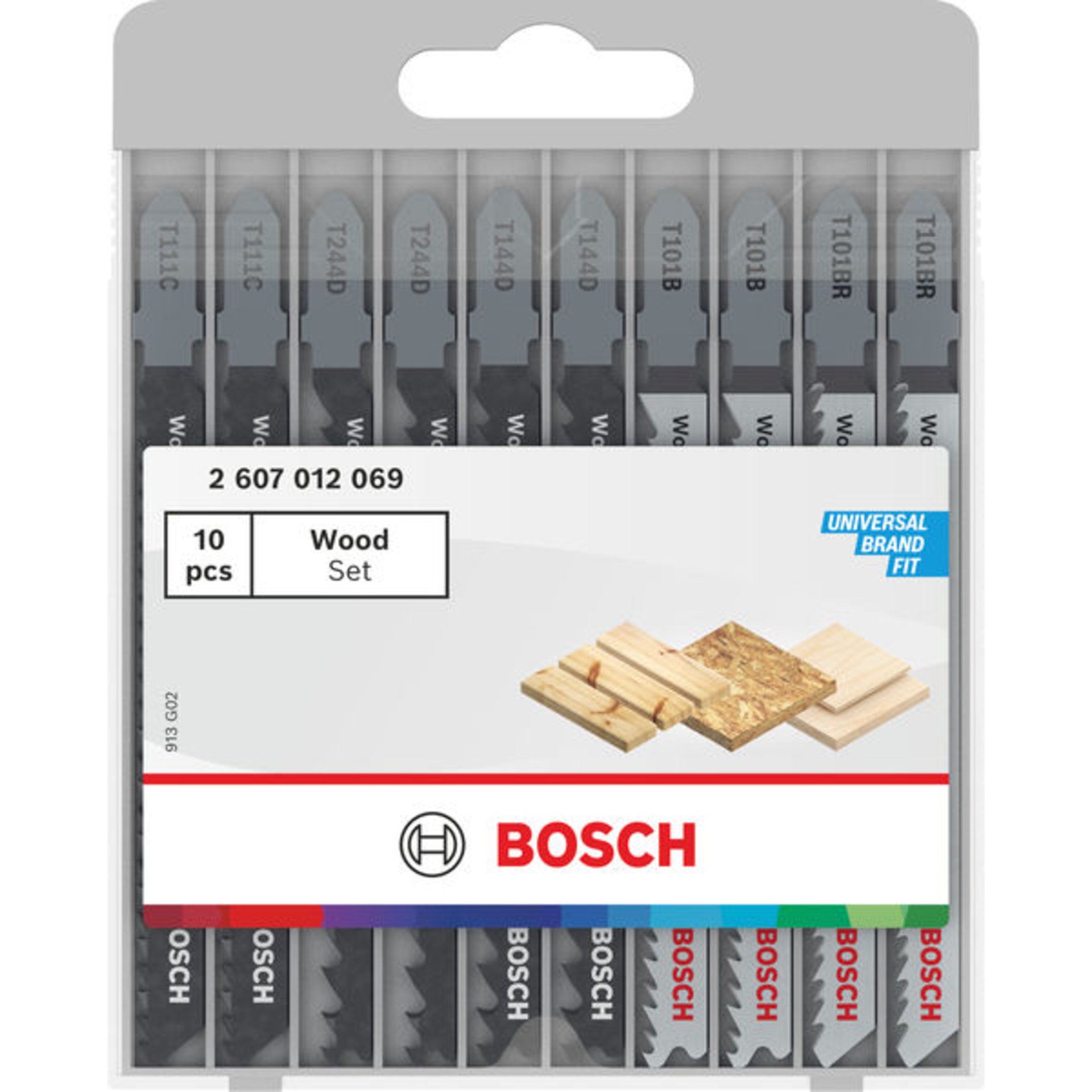 Stichsägeblatt Set Wood Basic, 10-tlg.