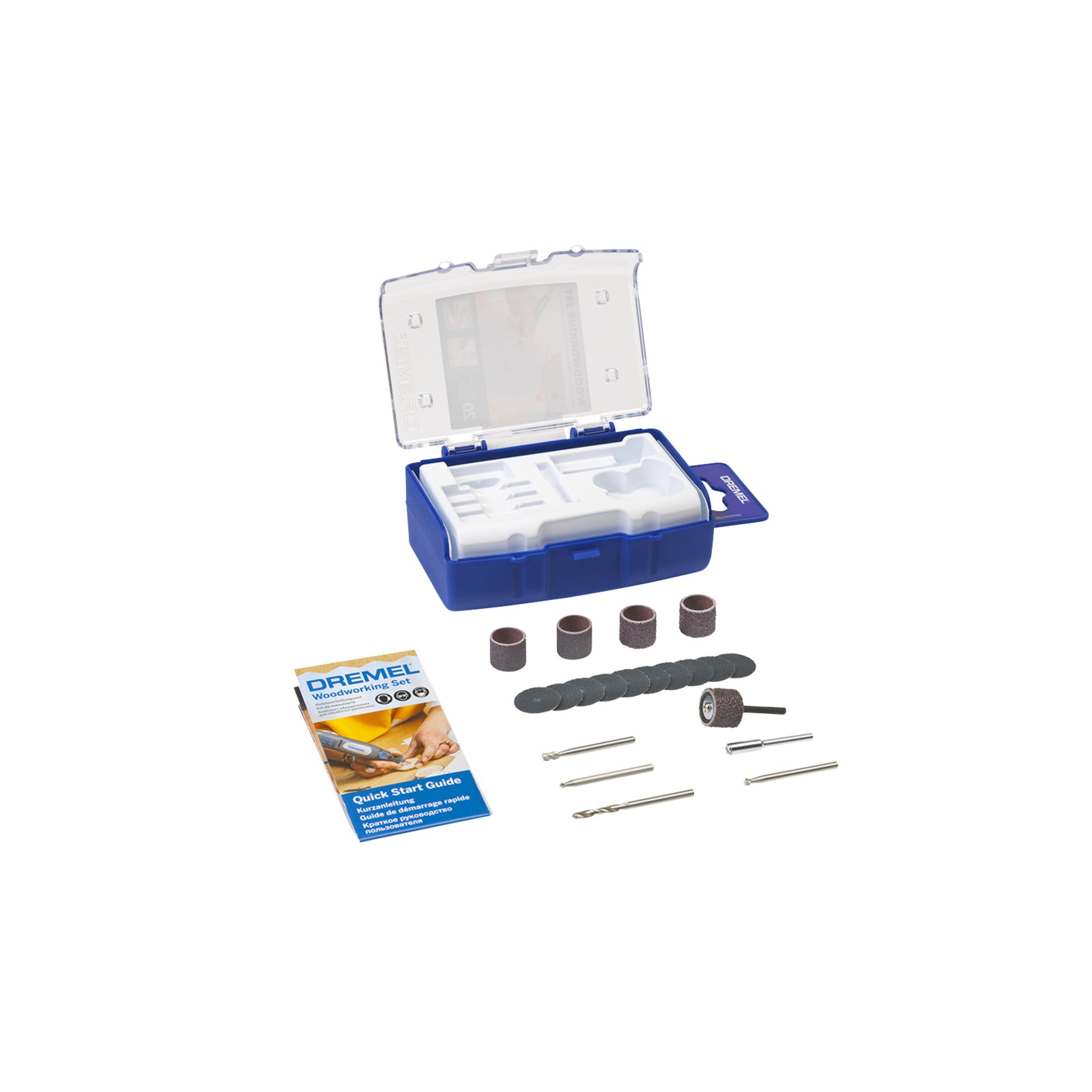 DREMEL Zubehör-Set für Holzarbeiten, 20-teilig