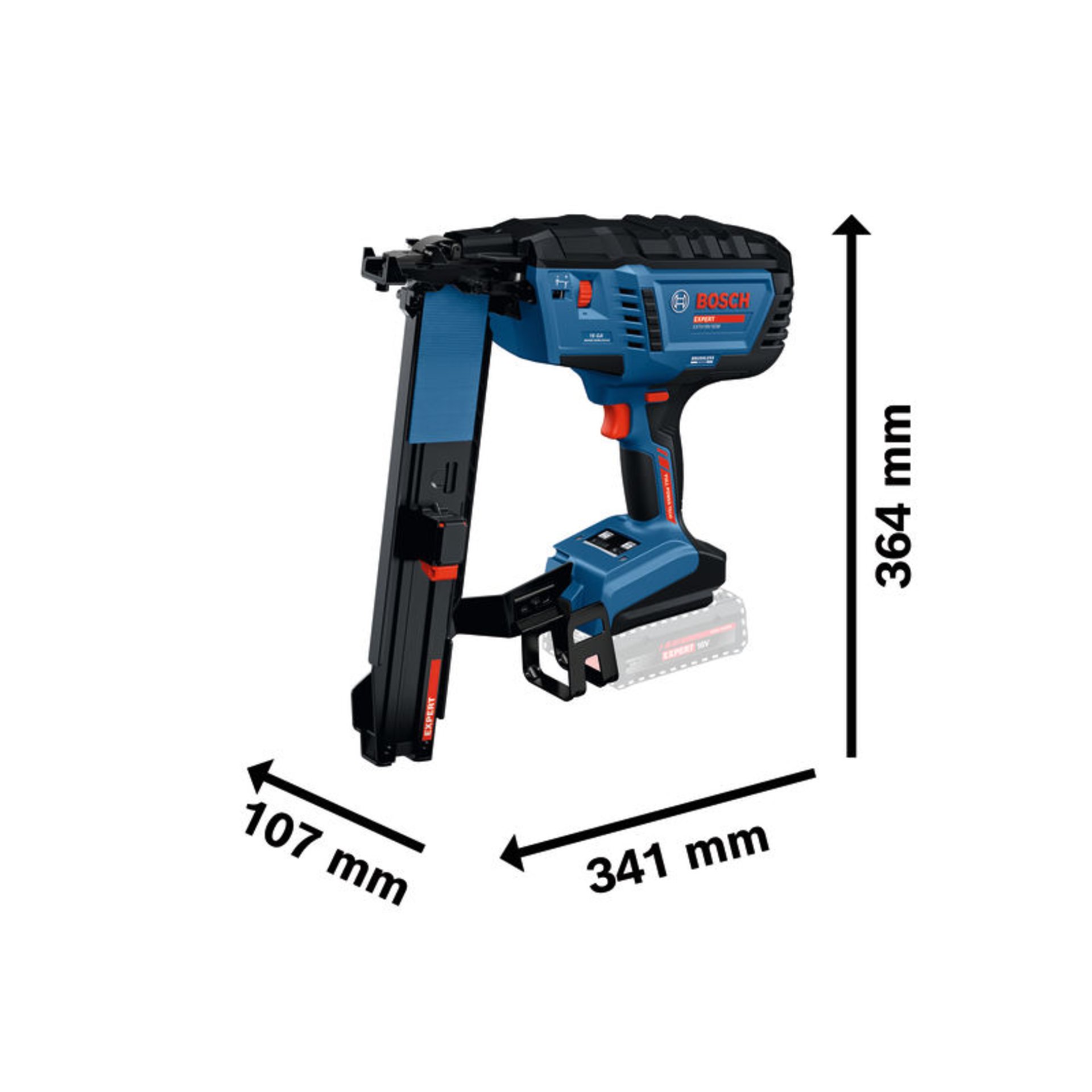 Akku-Holzklammerer EXTH18V-50M, XL-BOXX