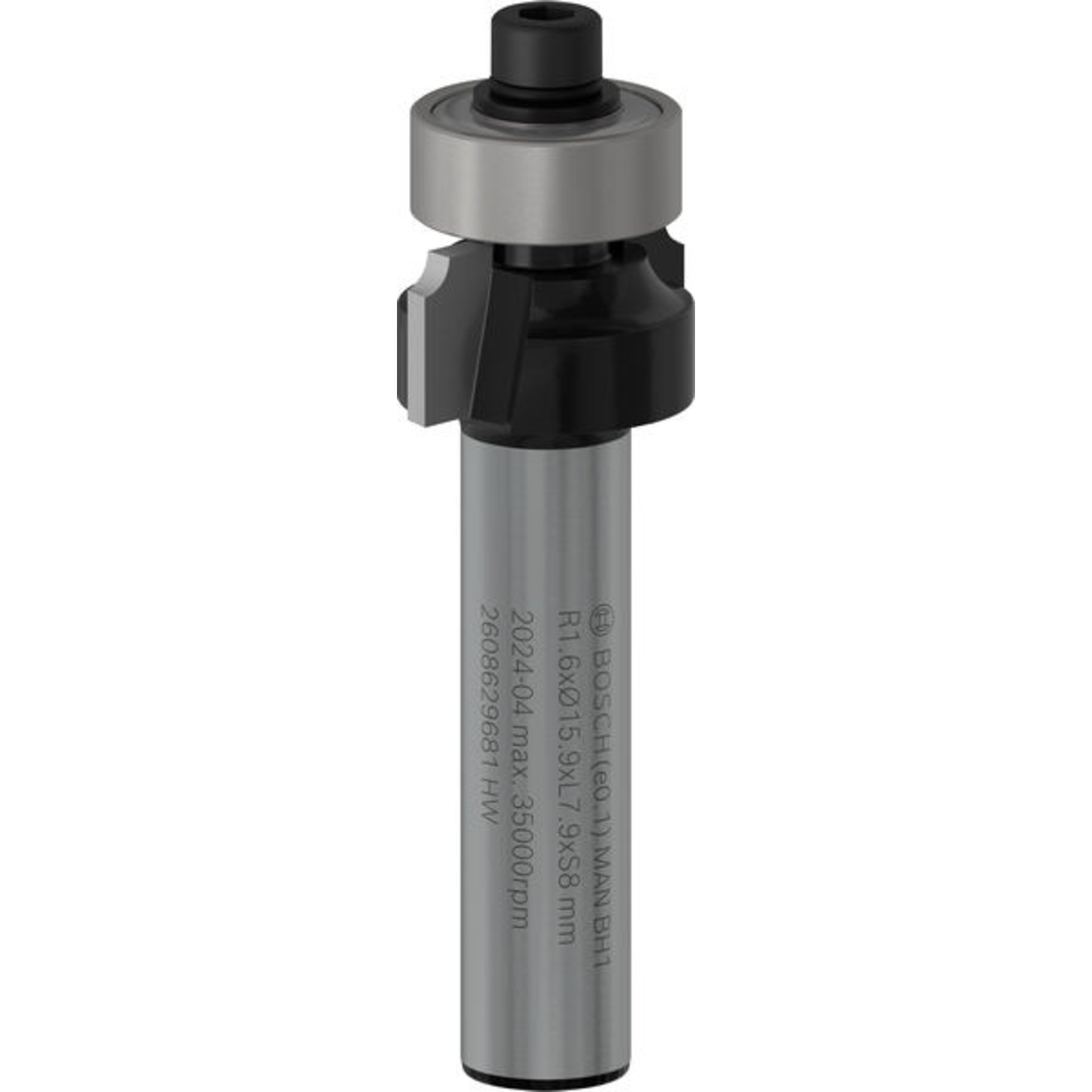 PRO Abrundfräser, R 1,6 mm, S 8 mm