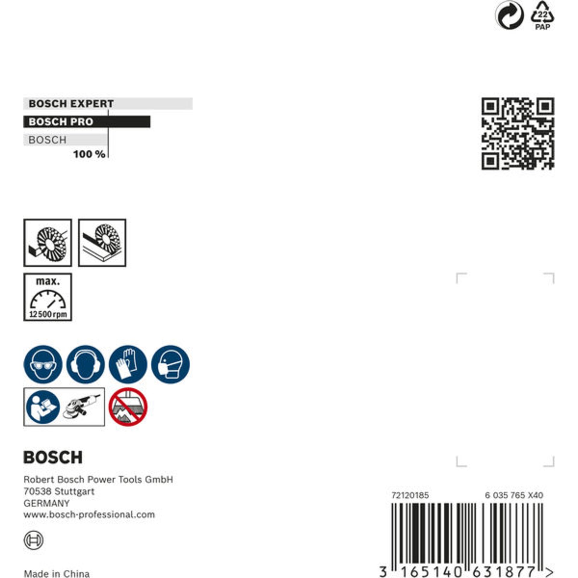 PRO Stainless Steel clean Scheibenbürste, 115 x 0,3 mm, Gewinde