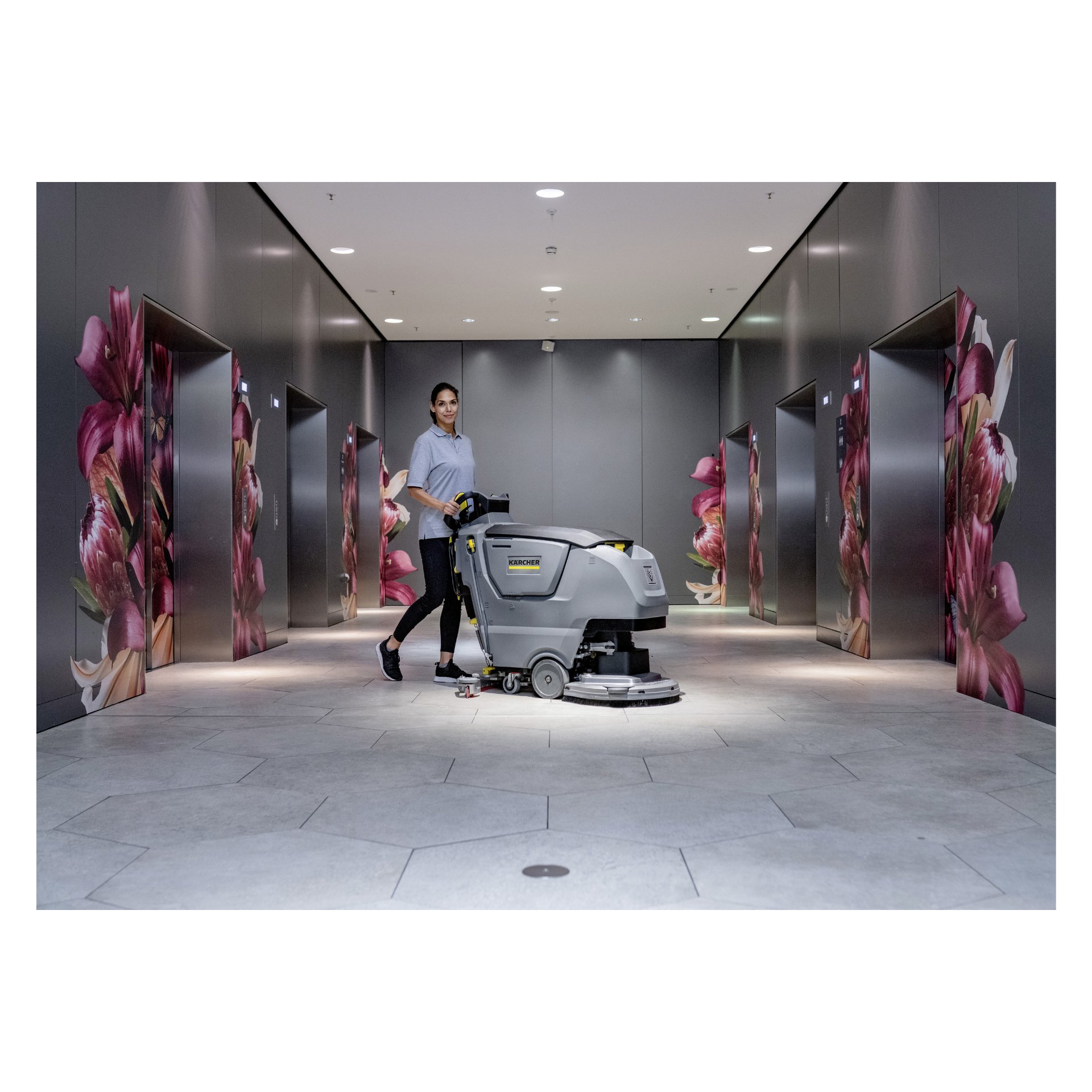 Kärcher Scheuersaugmaschine B 50 W Bp Pack 115Ah+D51+Dose+Rinse+AF