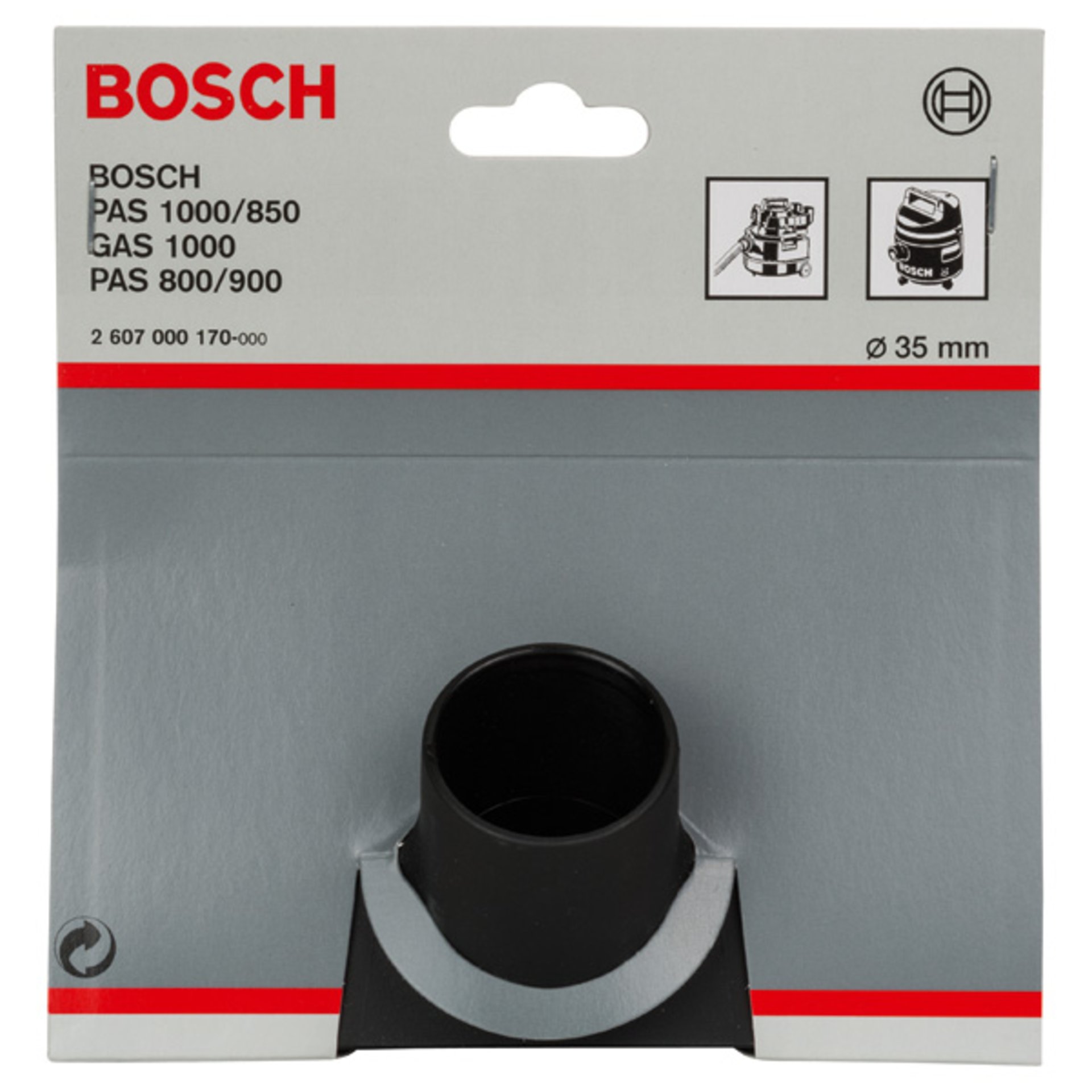 Grobschmutzdüse für Bosch-Sauger, 35 mm