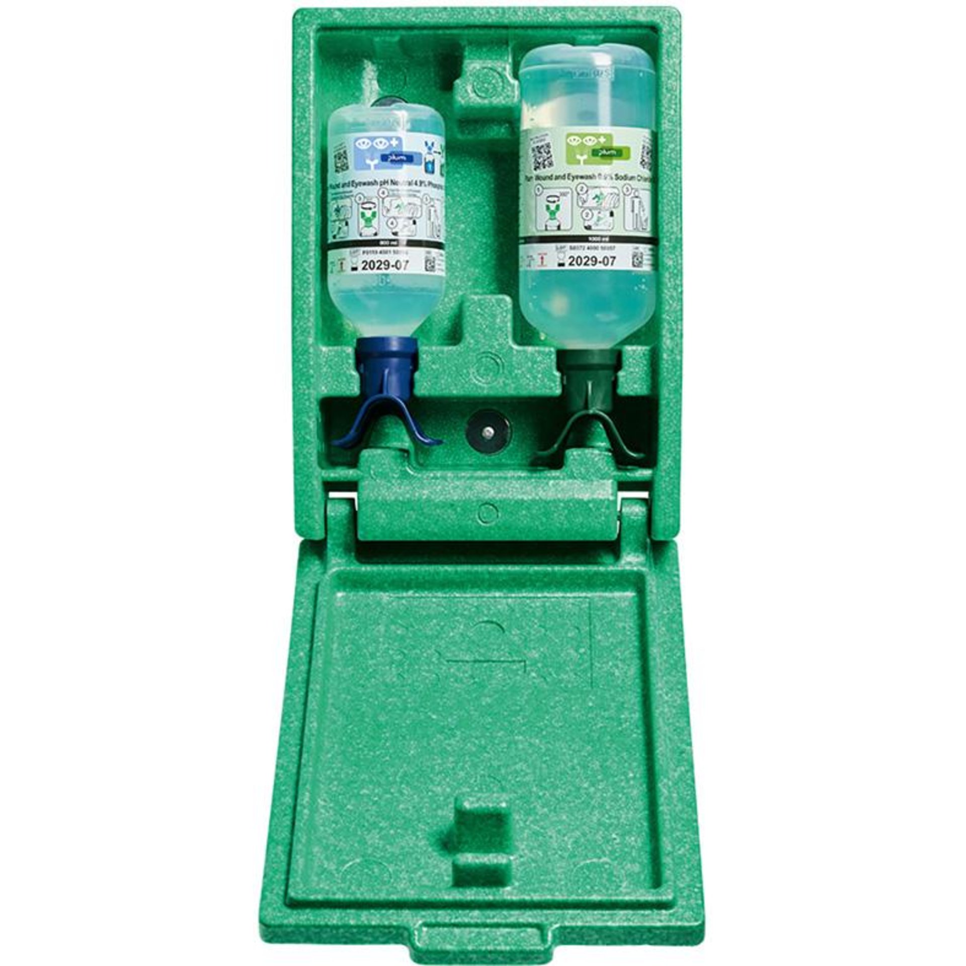 Augennotfallstation Duo, pH neutr.m.Fl.1000/500ml 40