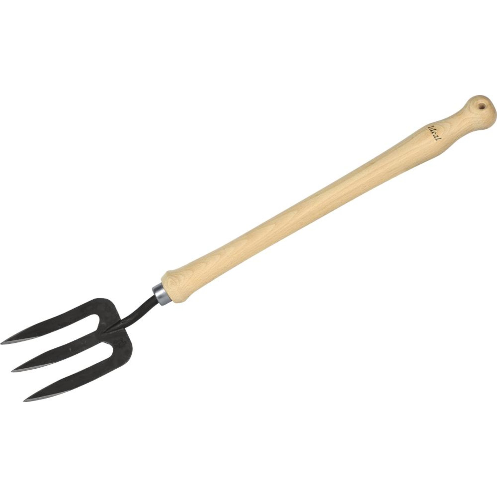 IDEAL-Handgabel 3 Zinken Buchenstiel 40 cm