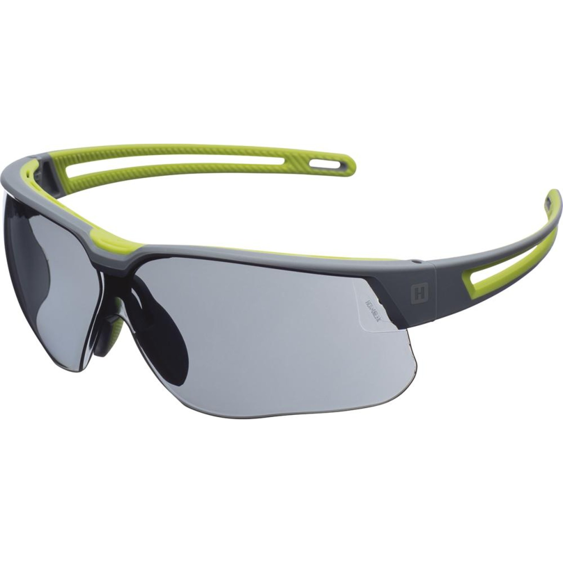 Brille AVATAR+, grau, Bügel schwarz/gelb Honeywell