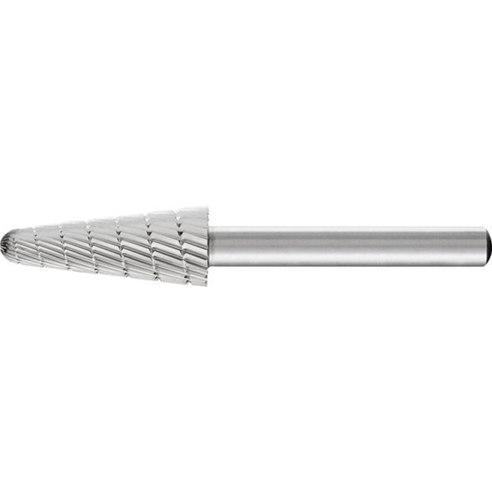 HSS-Frässtift L, Rundkegelform, Zahnung 3
