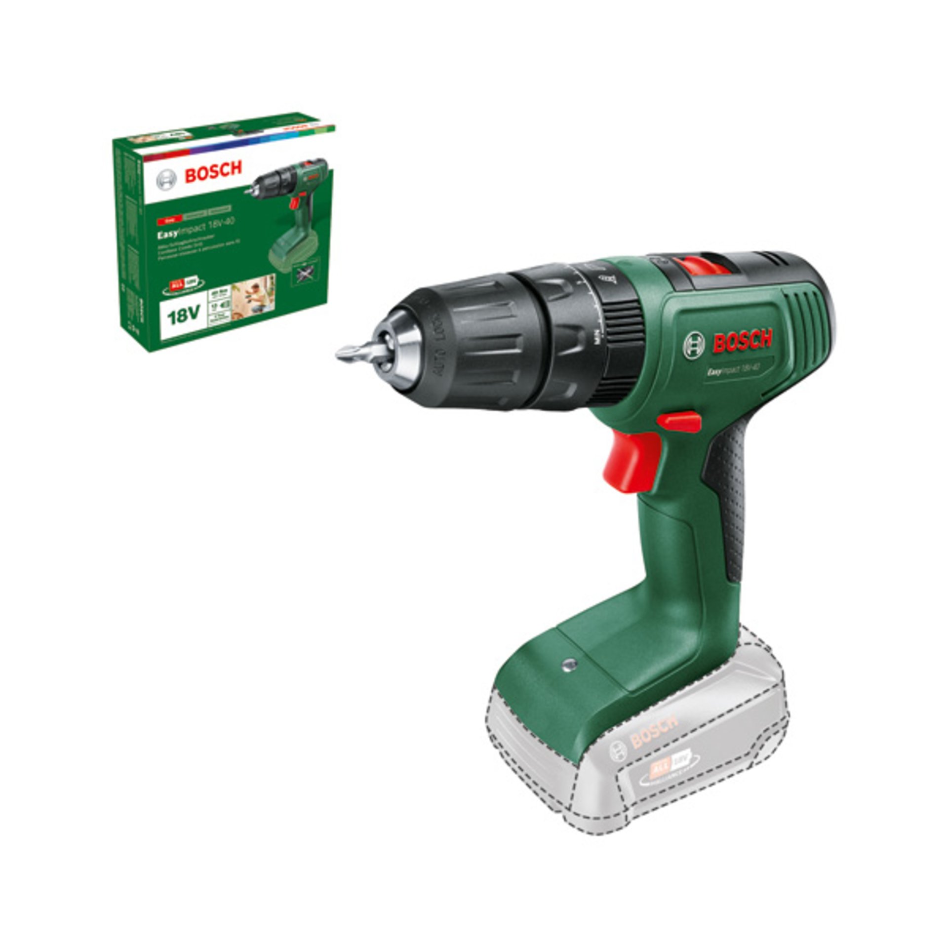 Akku-Bohrschrauber EasyImpact 18V-40