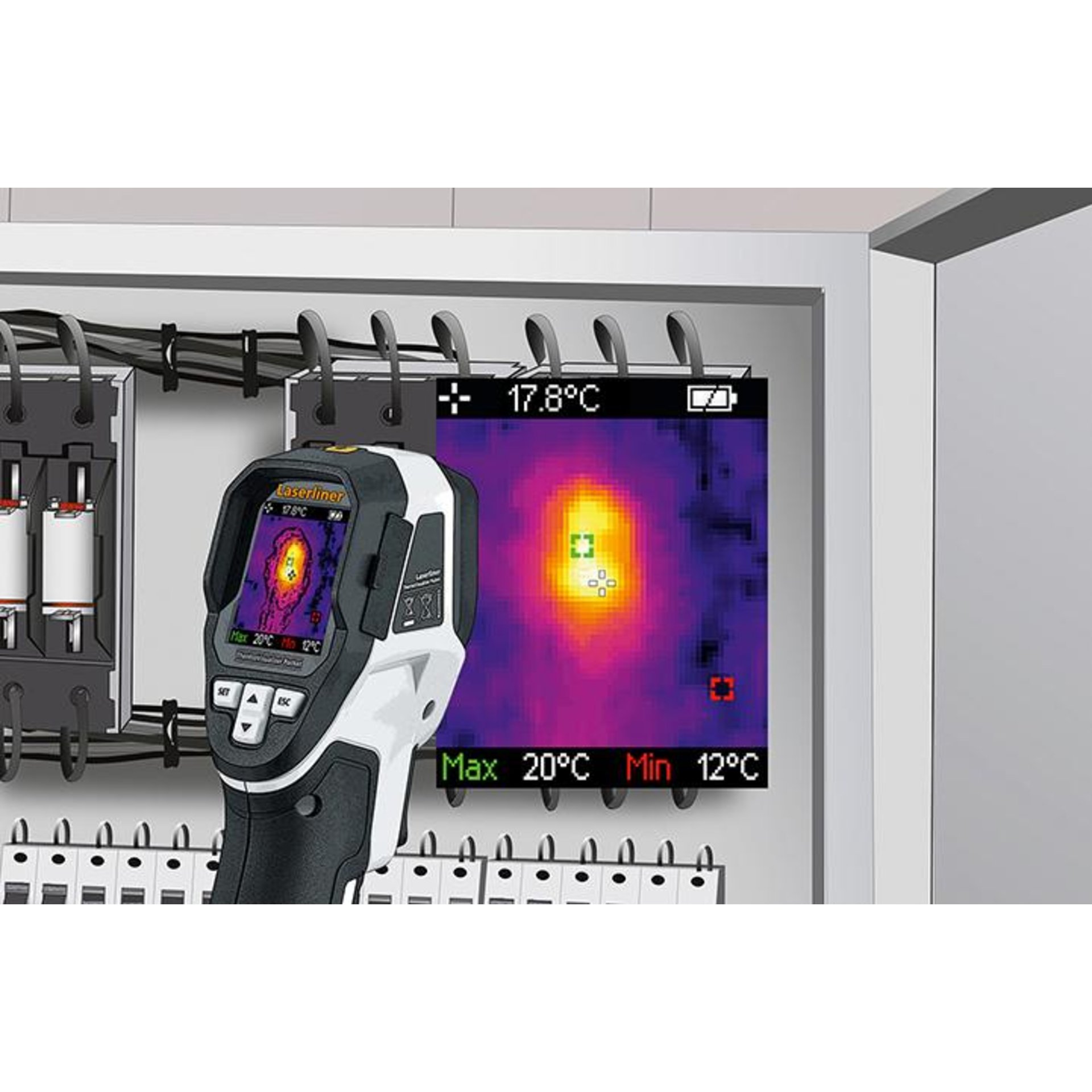 Wärmebildkamera ThermoVisualizer Pocket Laserliner