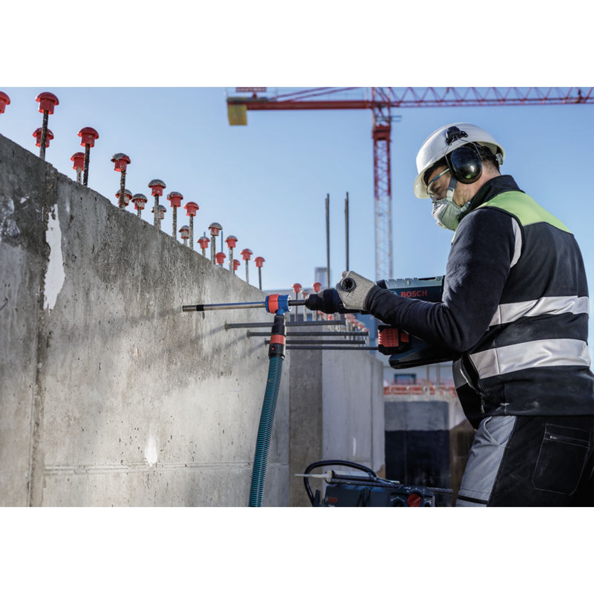 EXPERT SDS Clean max-8X Hammerbohrer mit einer Steckverbindung, 20x400x650 mm