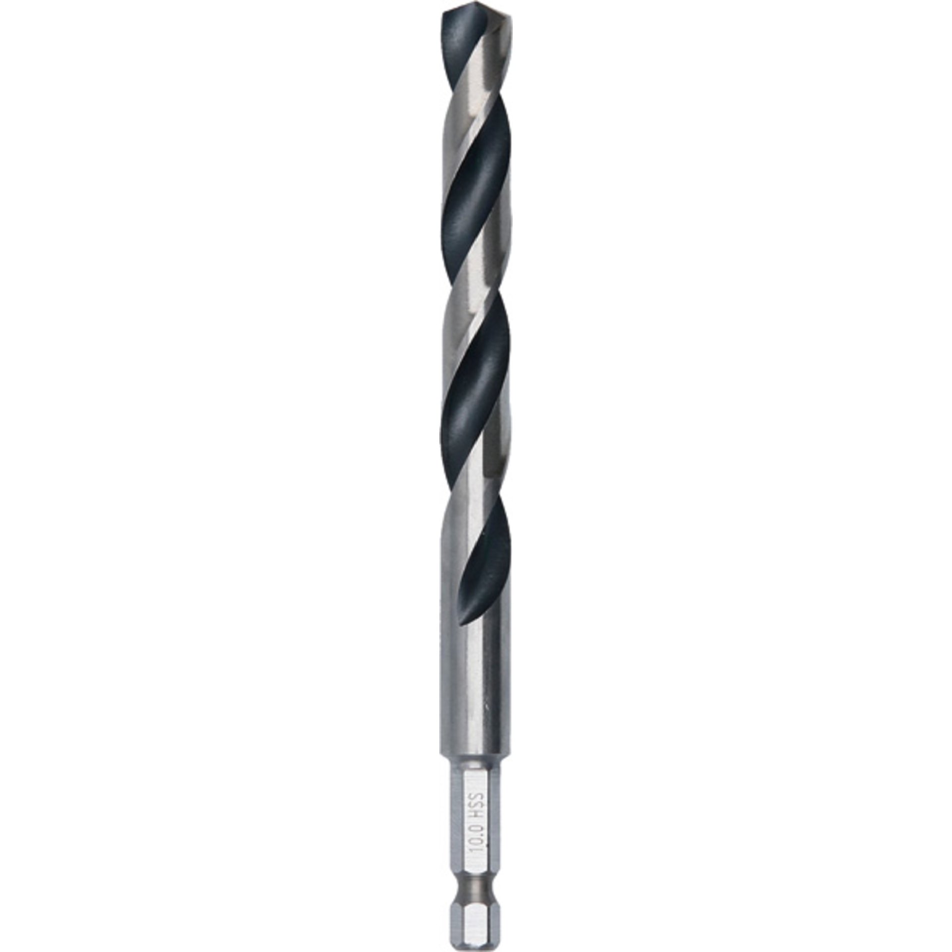 HSS PointTeQ Sechskantbohrer 10,0 mm, 5-tlg.