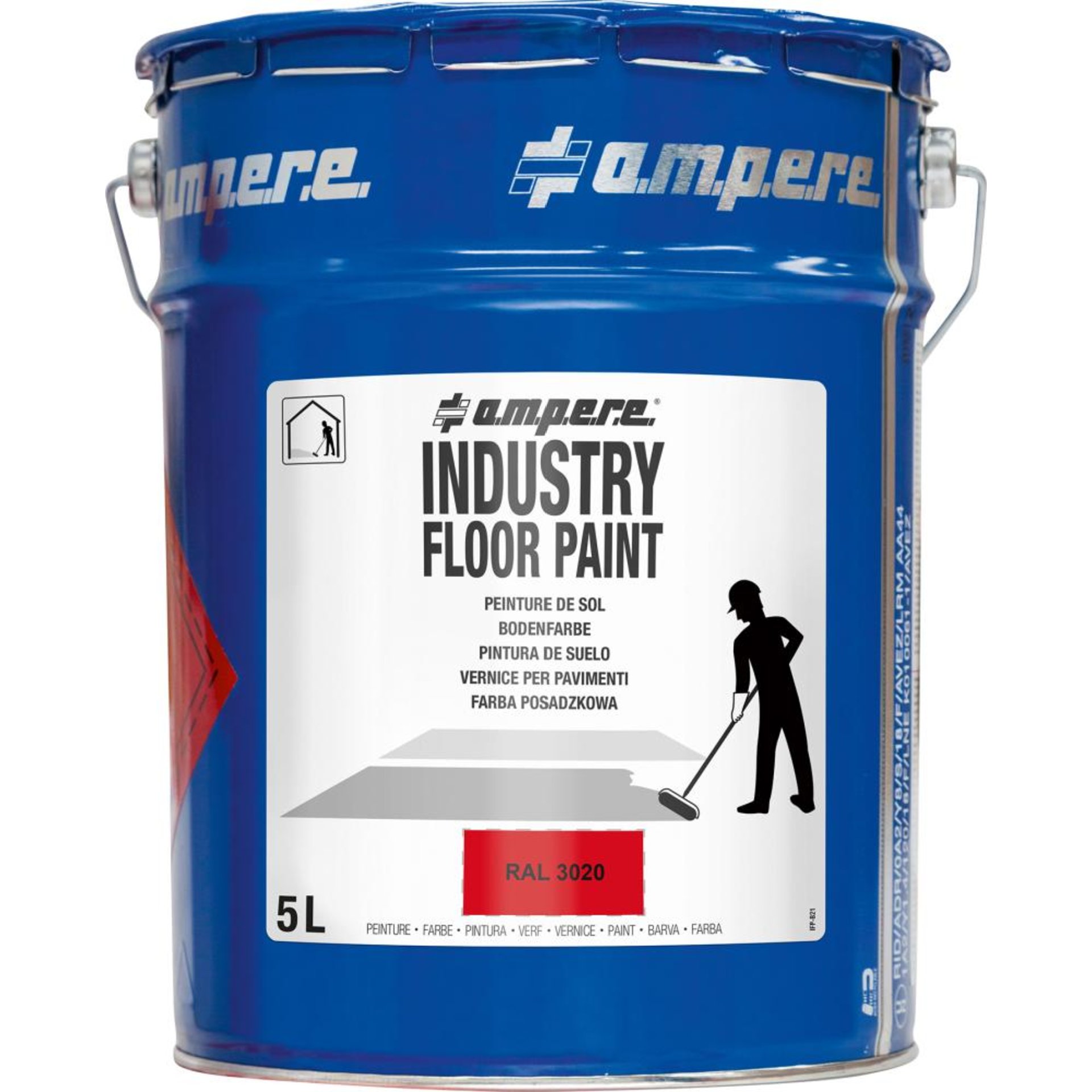 Bodenmarkierungsfarbe Traffic Industry Floor Paint 5L gelb