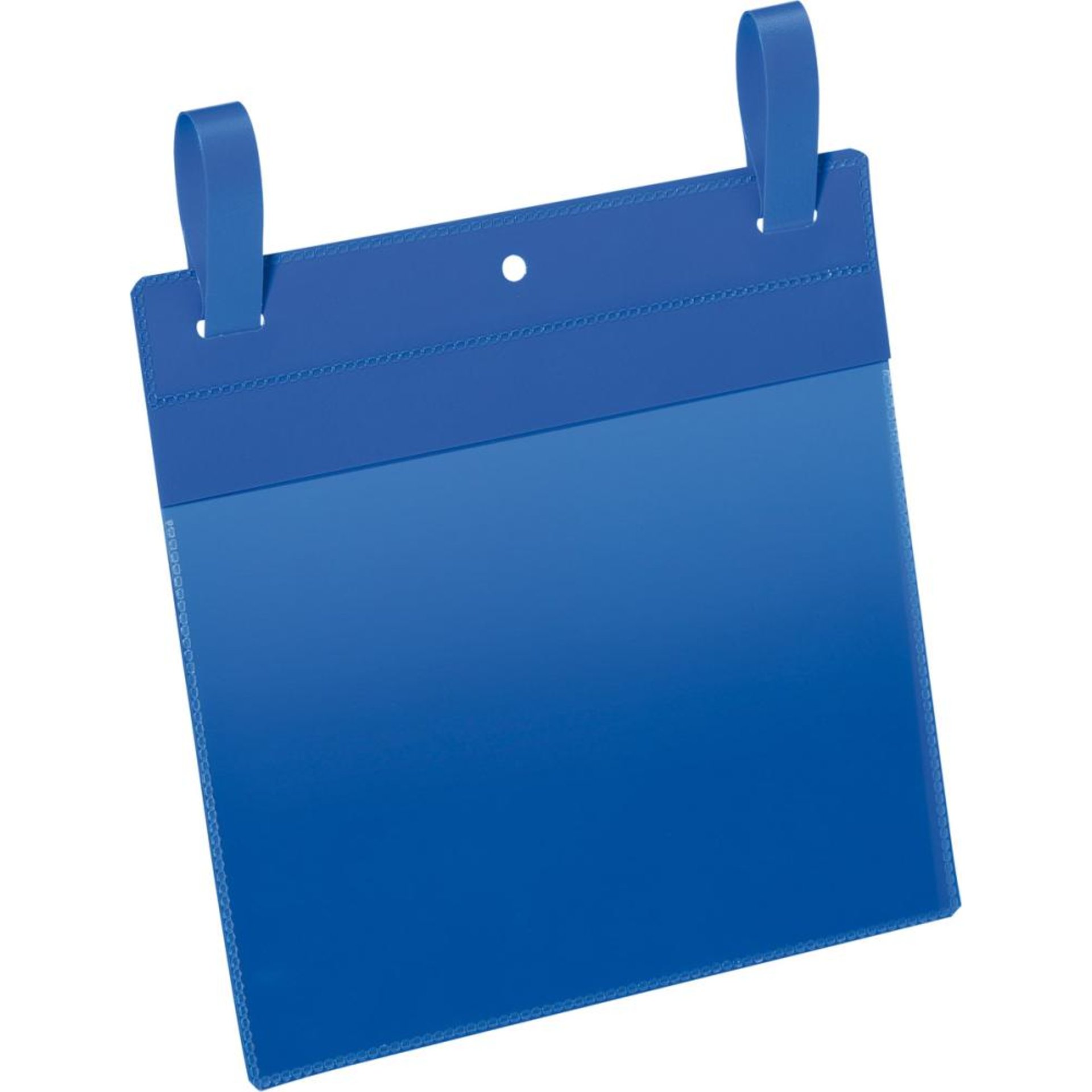 Dokumententasche B210xH148 mm A5 quer blau mit Lasche VE 50 Stück
