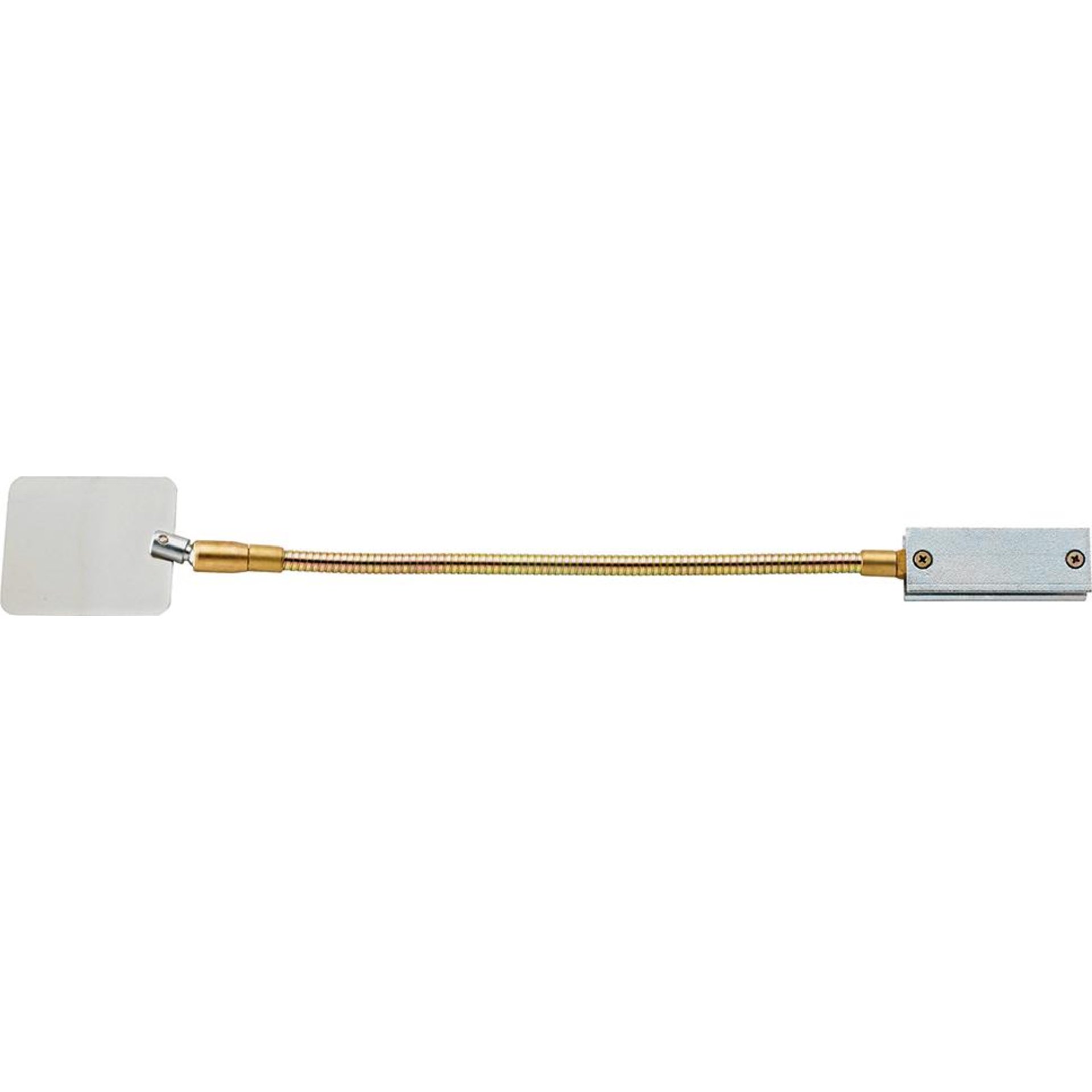 Magnetschweißspiegel mit Stahlspiegelblatt 80 x 70 x 1 mm