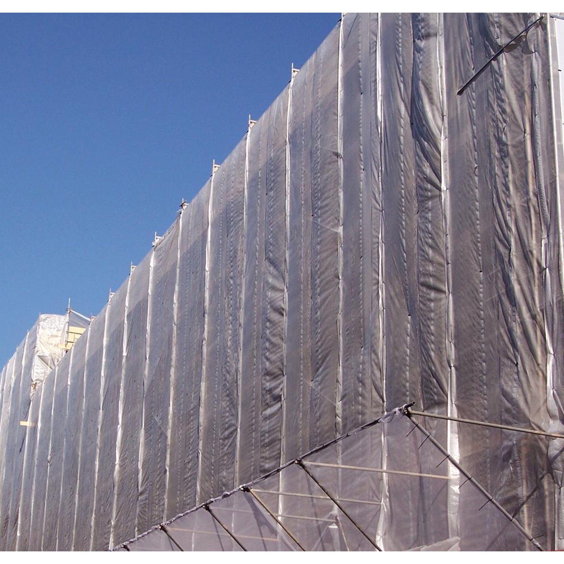Gerüstschutzplane, natur 2,70 x 10 m, 170 g/m²