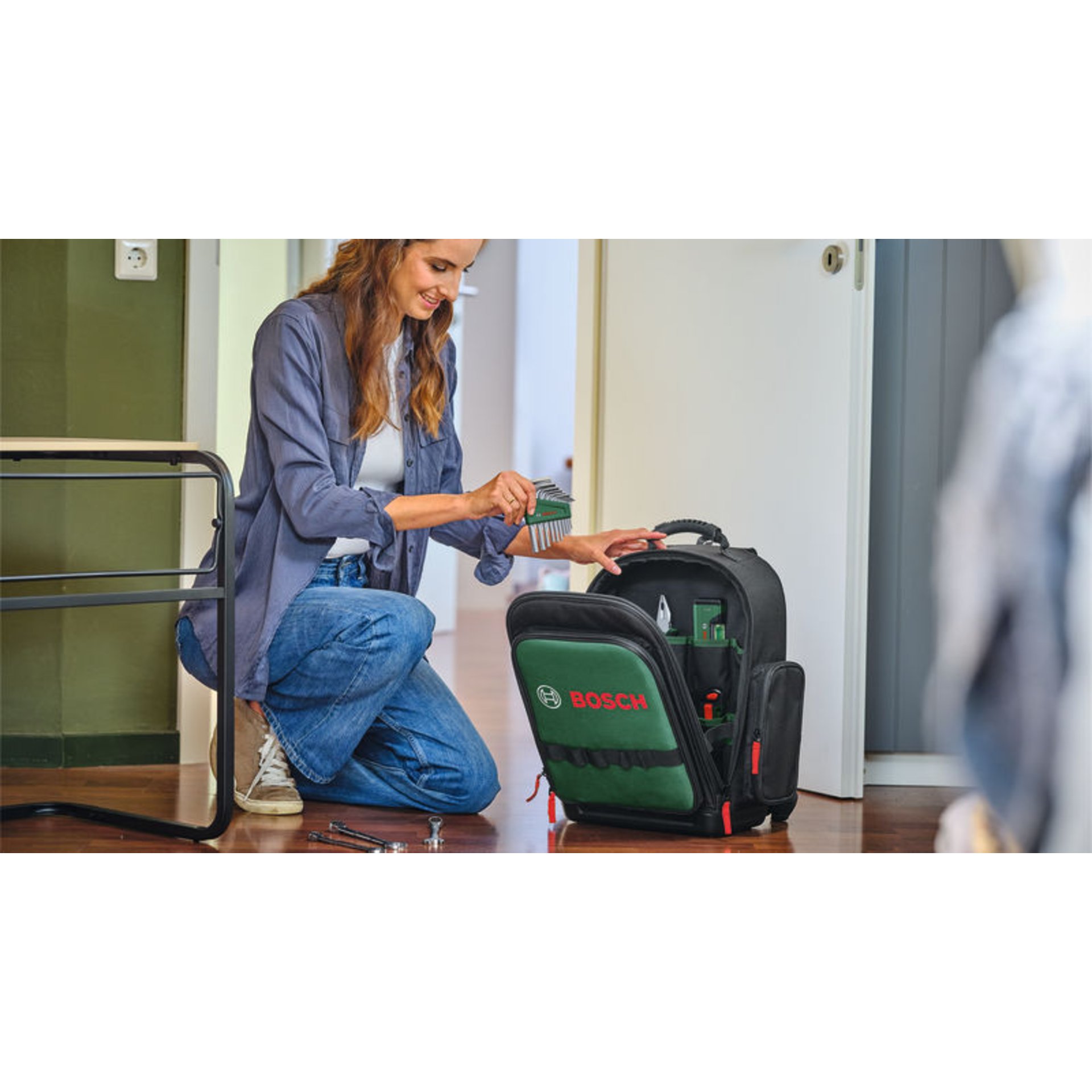 Handwerkzeuge Werkzeugrucksack-Set 60-teilig