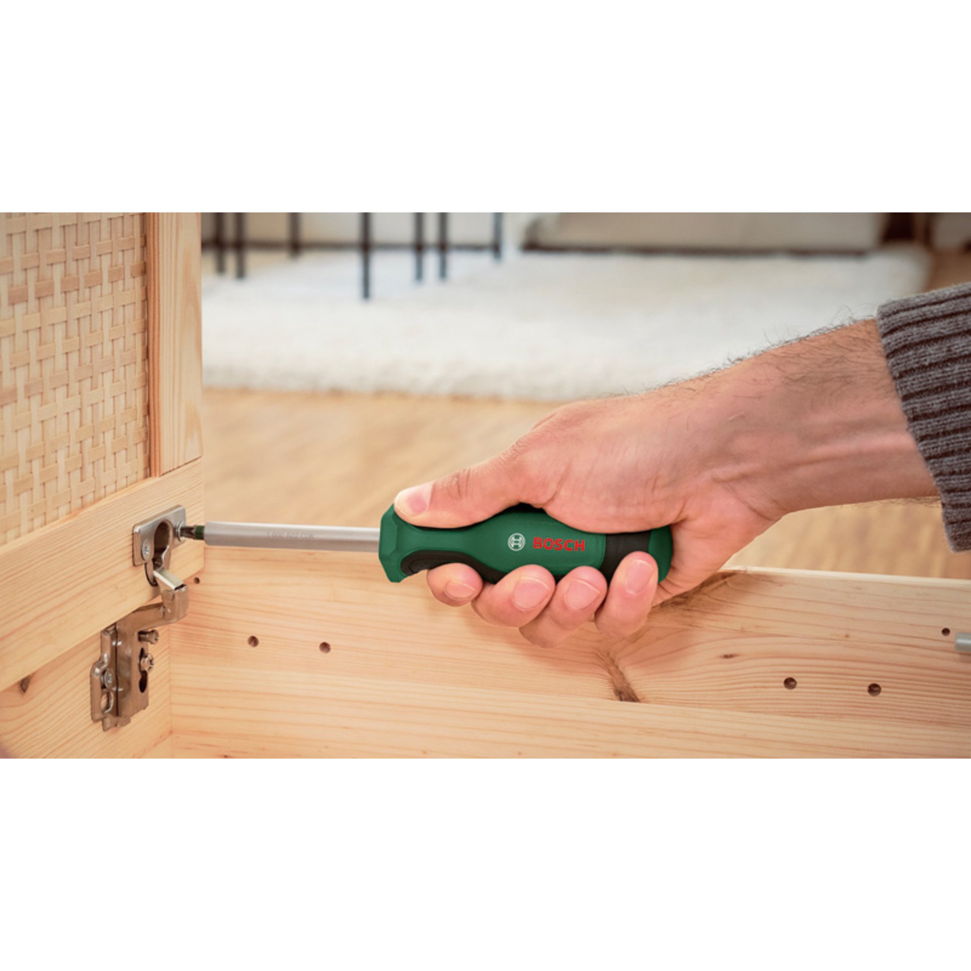 Handwerkzeuge 1/4"- + 1/2"-Ratschen-Set