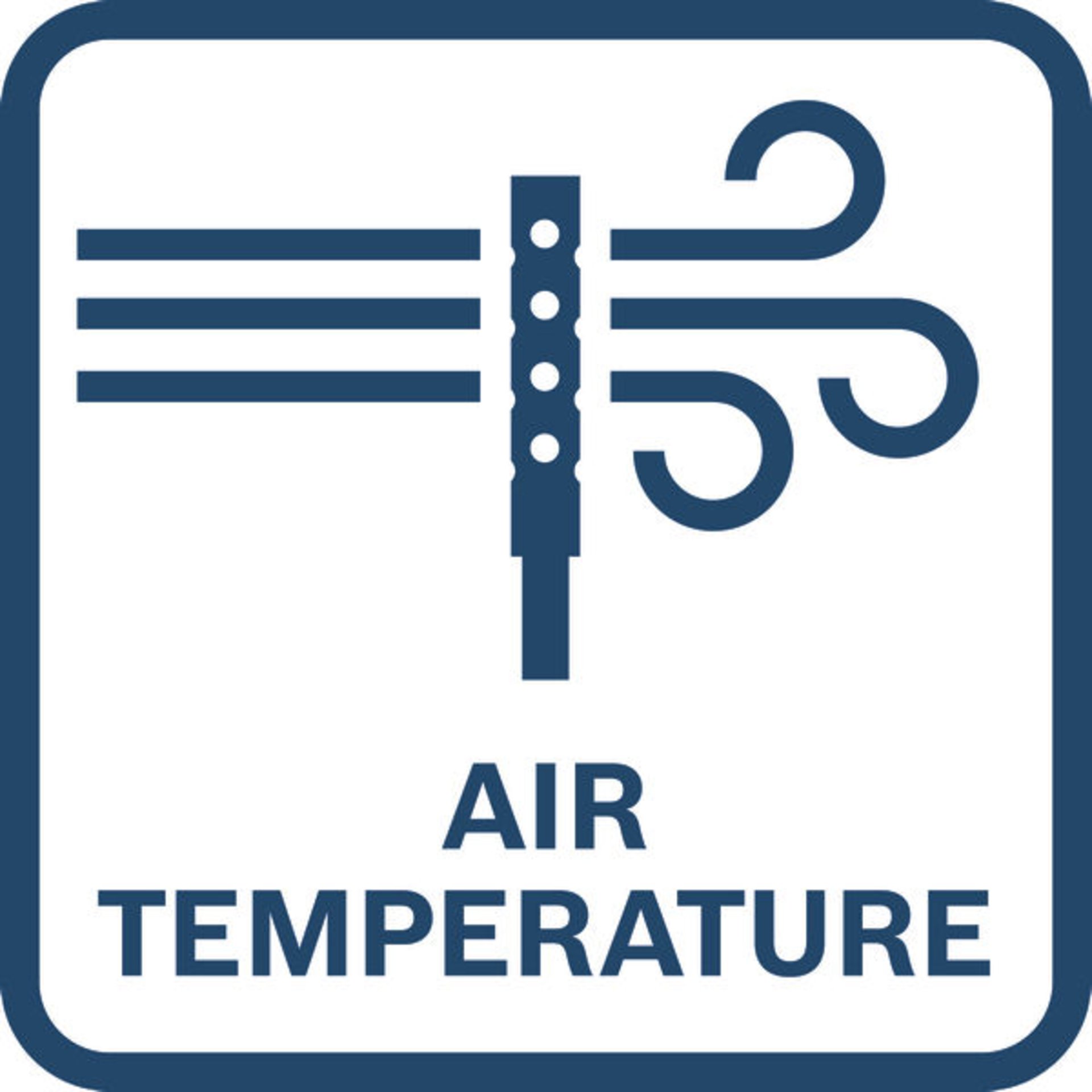 Temperaturfühler (Typ K) Luft