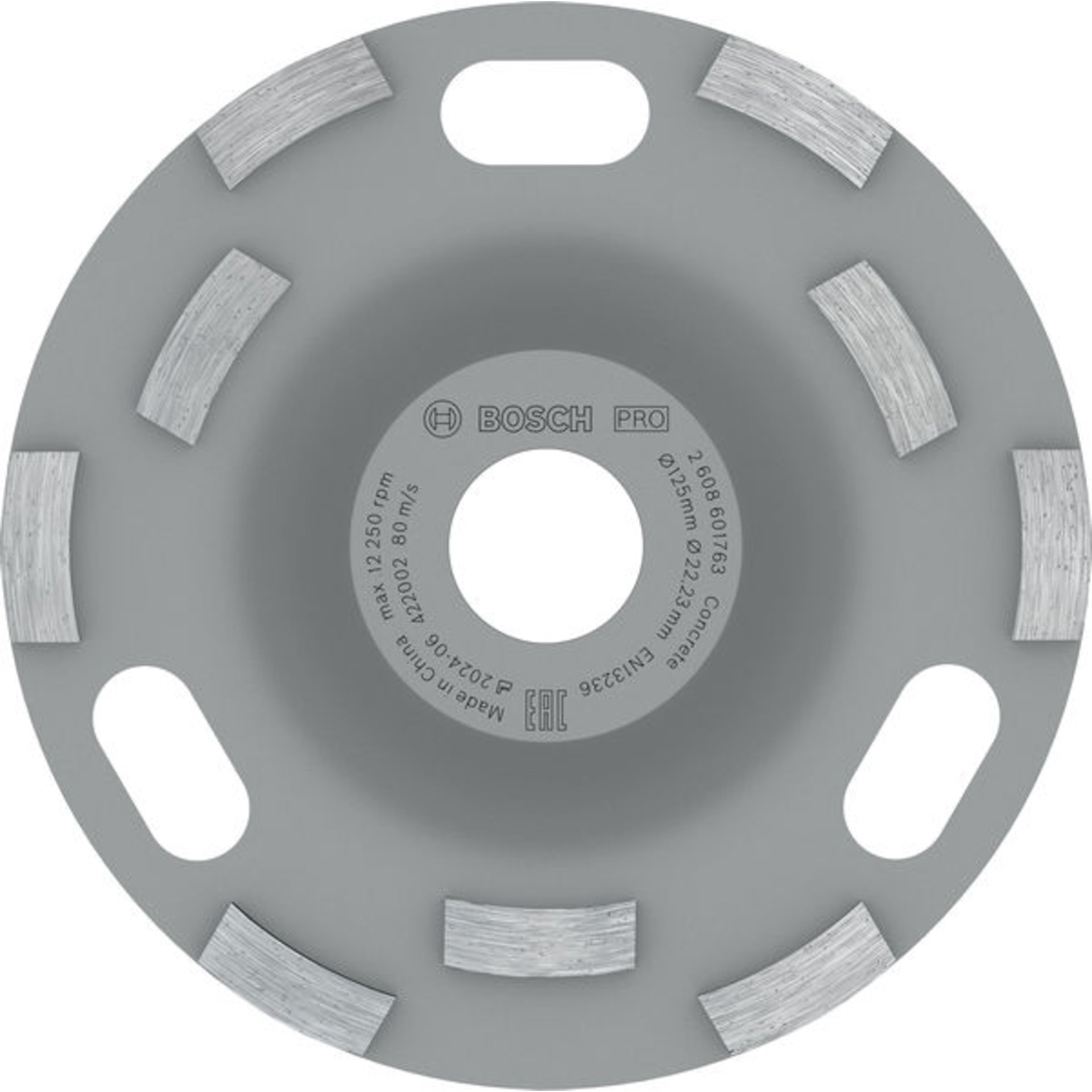 PRO Concrete Topfscheibe, 50 x 125 mm, 22,23 mm