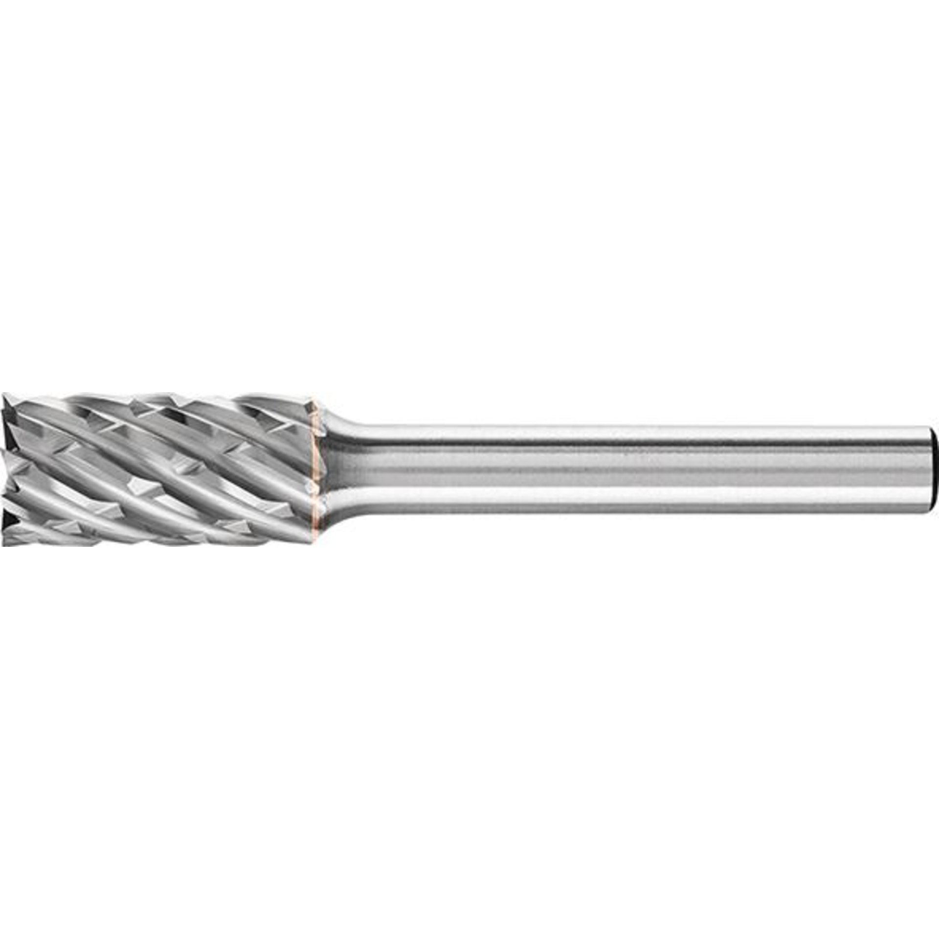 Frässtift HM zylindrisch mit Stirnverzahnung 1020 STEEL 6mm 10x20mm Pferd