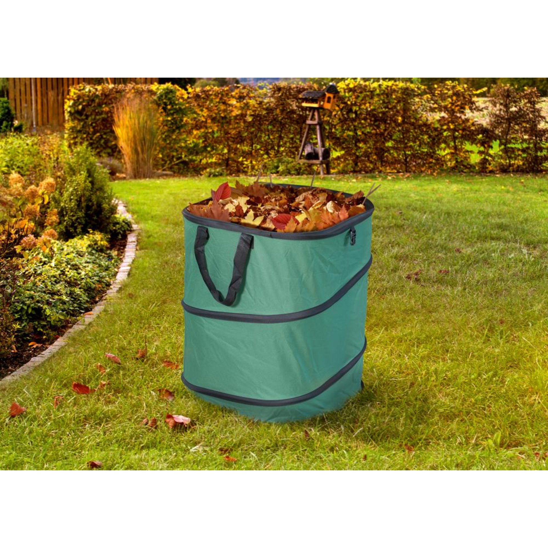 Gartenabfallsack Square pop up 140 l eckig47x47x64cm