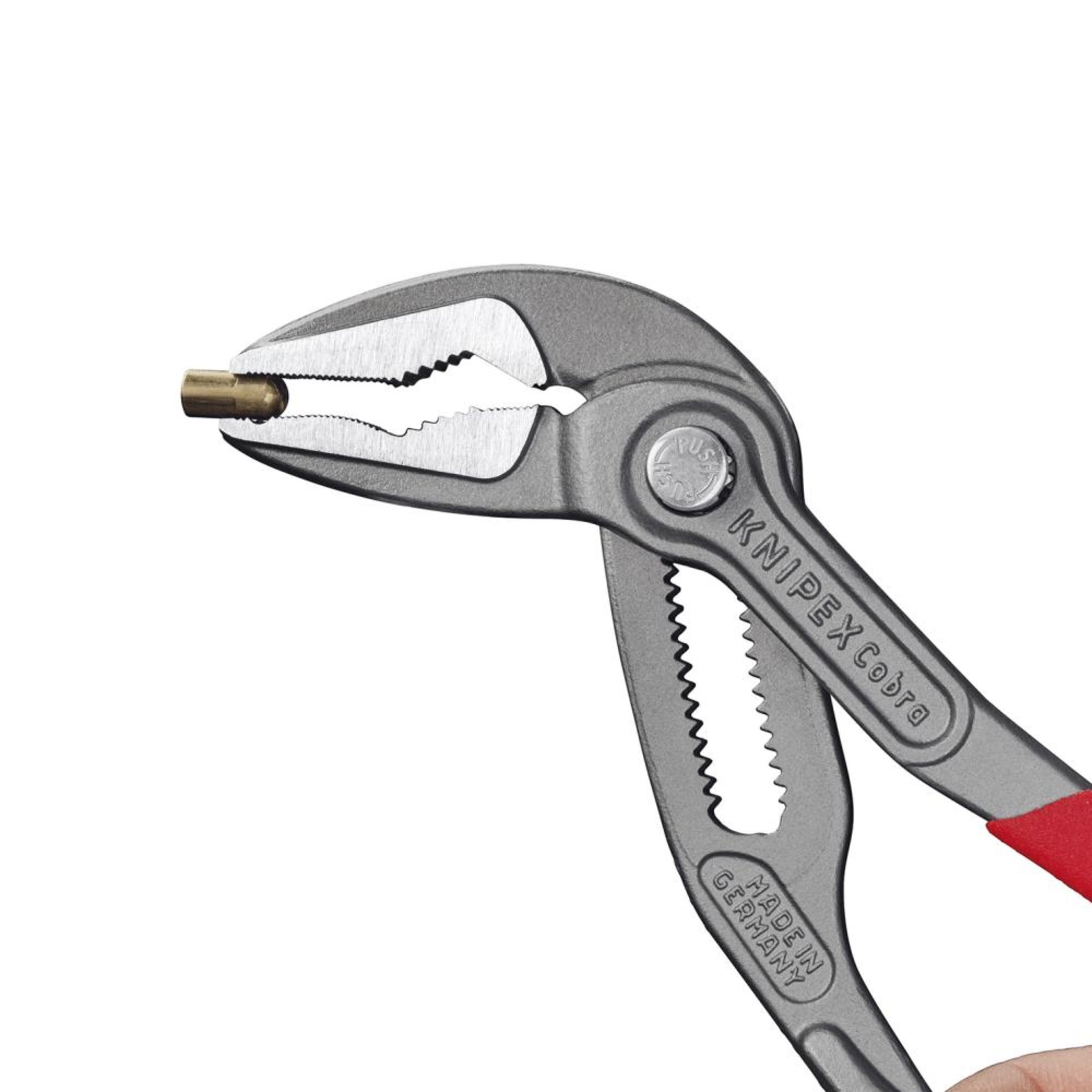 Wasserpumpenzange Cobra ES mit Kunststoffgriffe 180mm KNIPEX