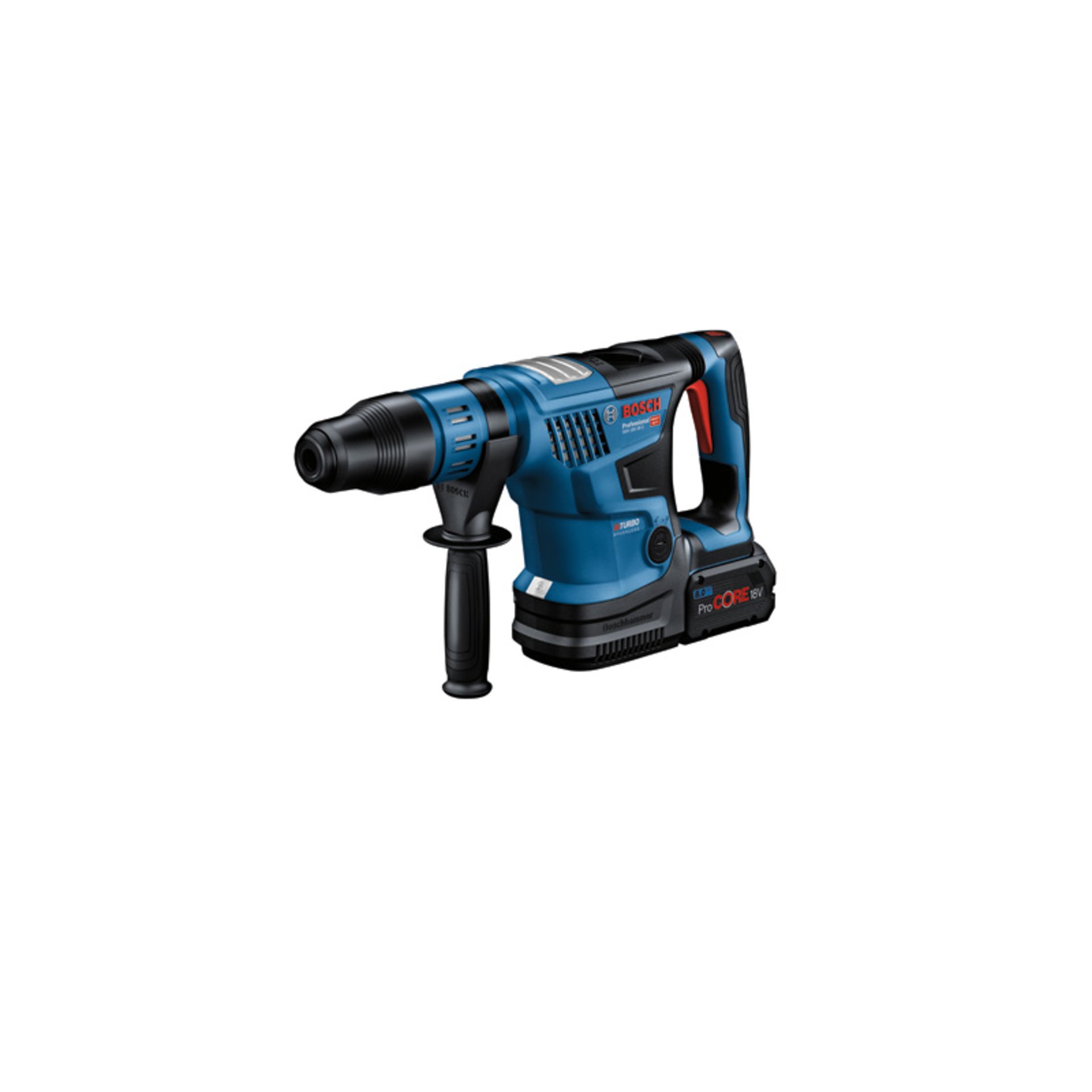 Akku-Bohrhammer mit SDS max GBH 18V-36 C, 2x ProCORE18V 5.5Ah, Handwerkerkoffer