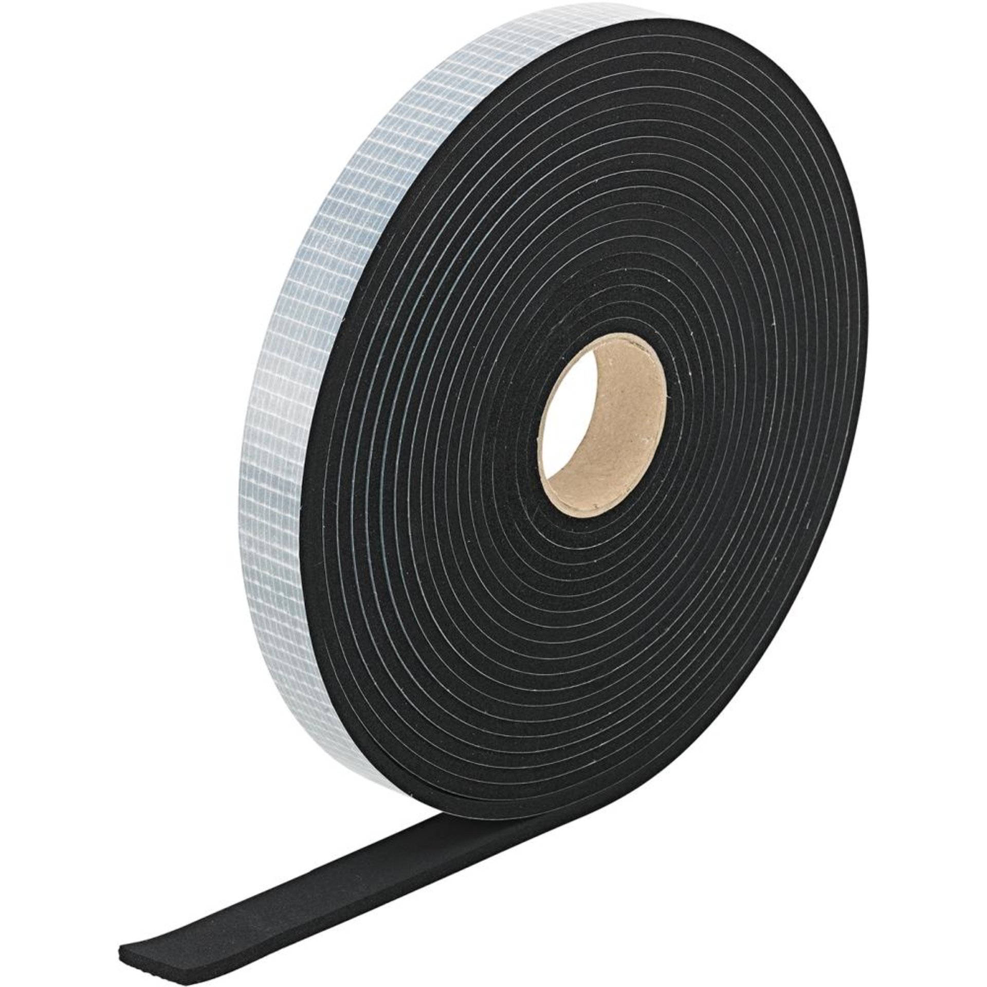 Zellkautschukstreifen EPDM, 38x8mm, 10m einseitig selbstklebend FORTIS