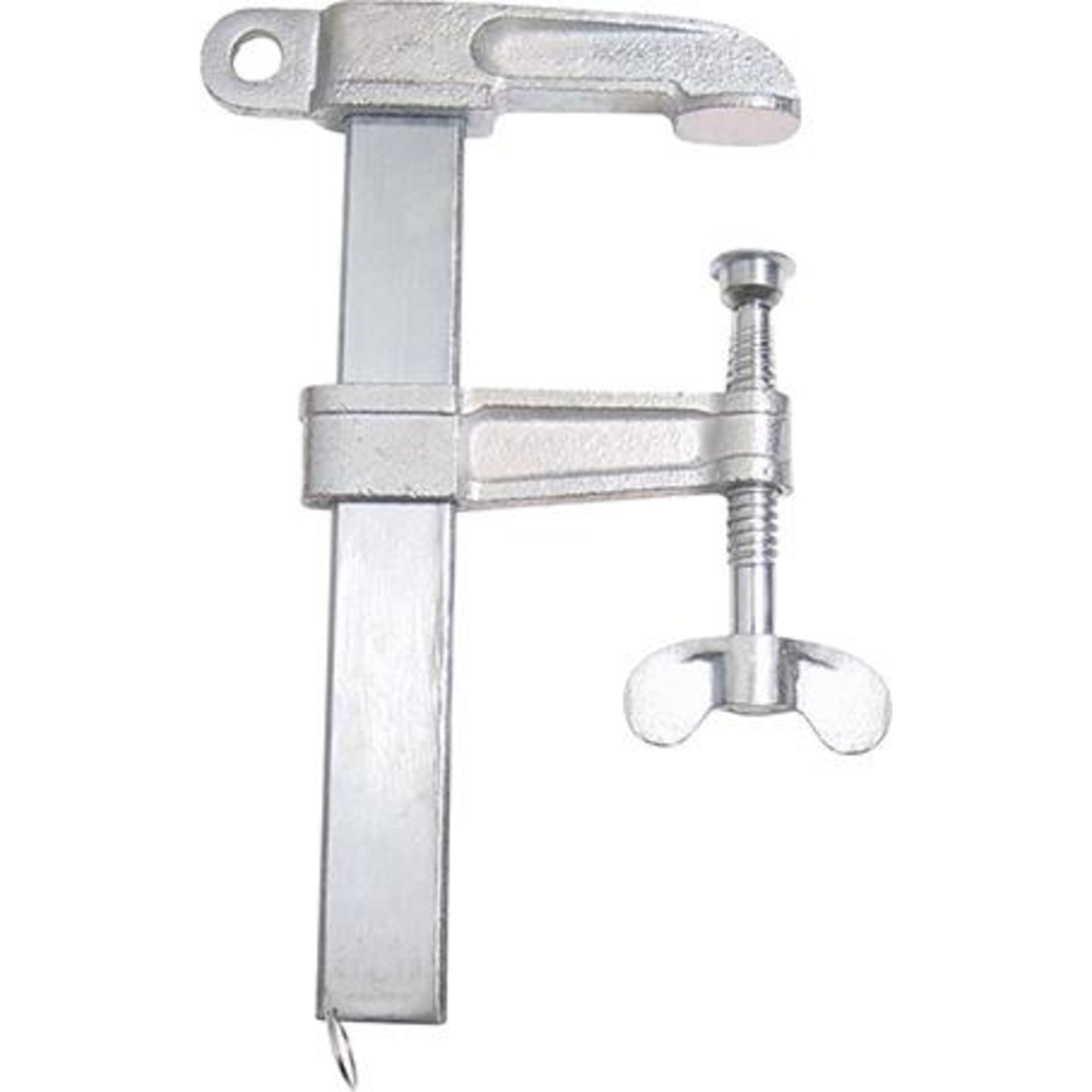 Polschraubzwinge PZ400 400 A, Ausladung 80 mm